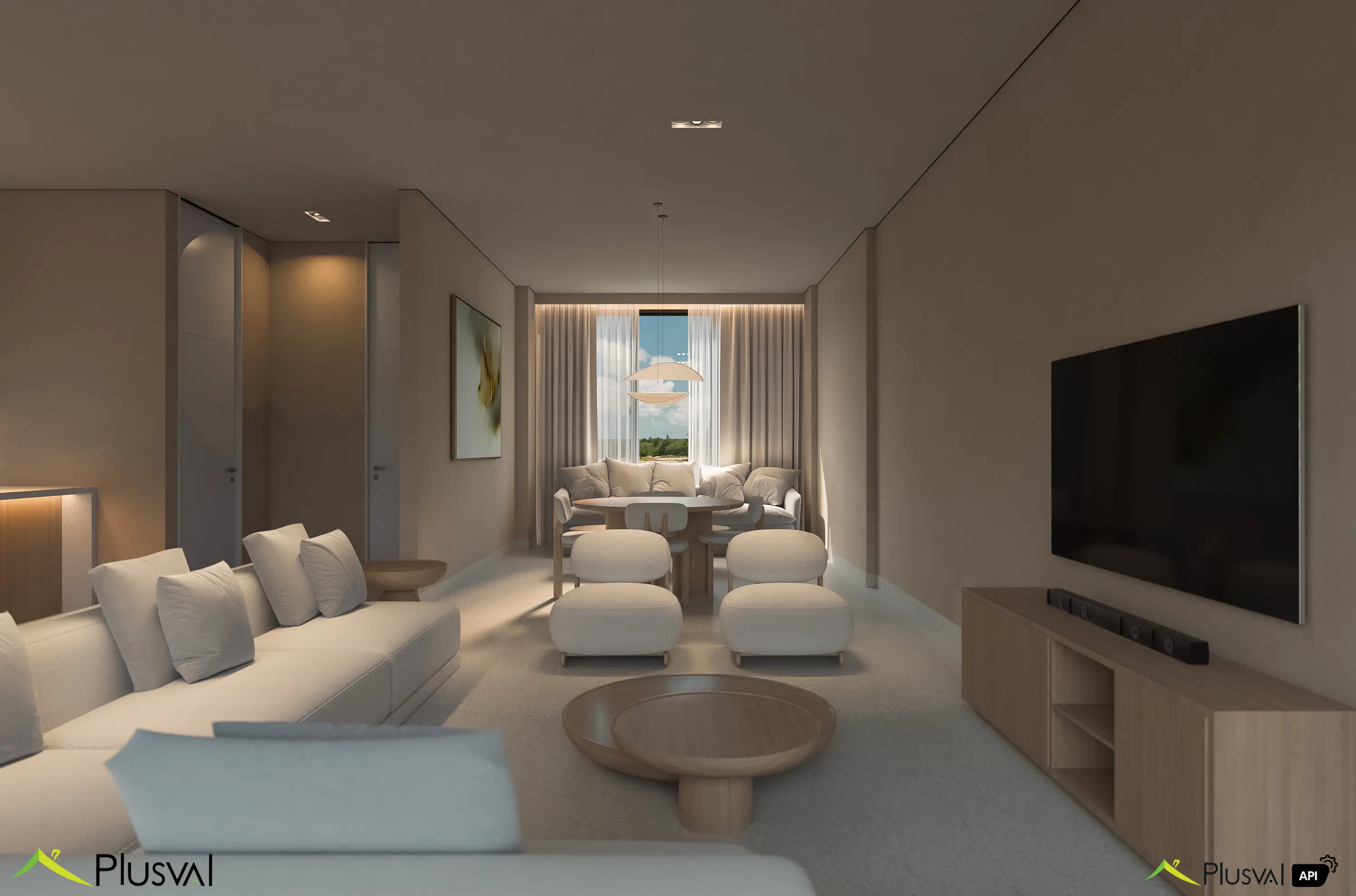 Apartamento Pent House con vista al lago en venta, en Cap Cana 449606