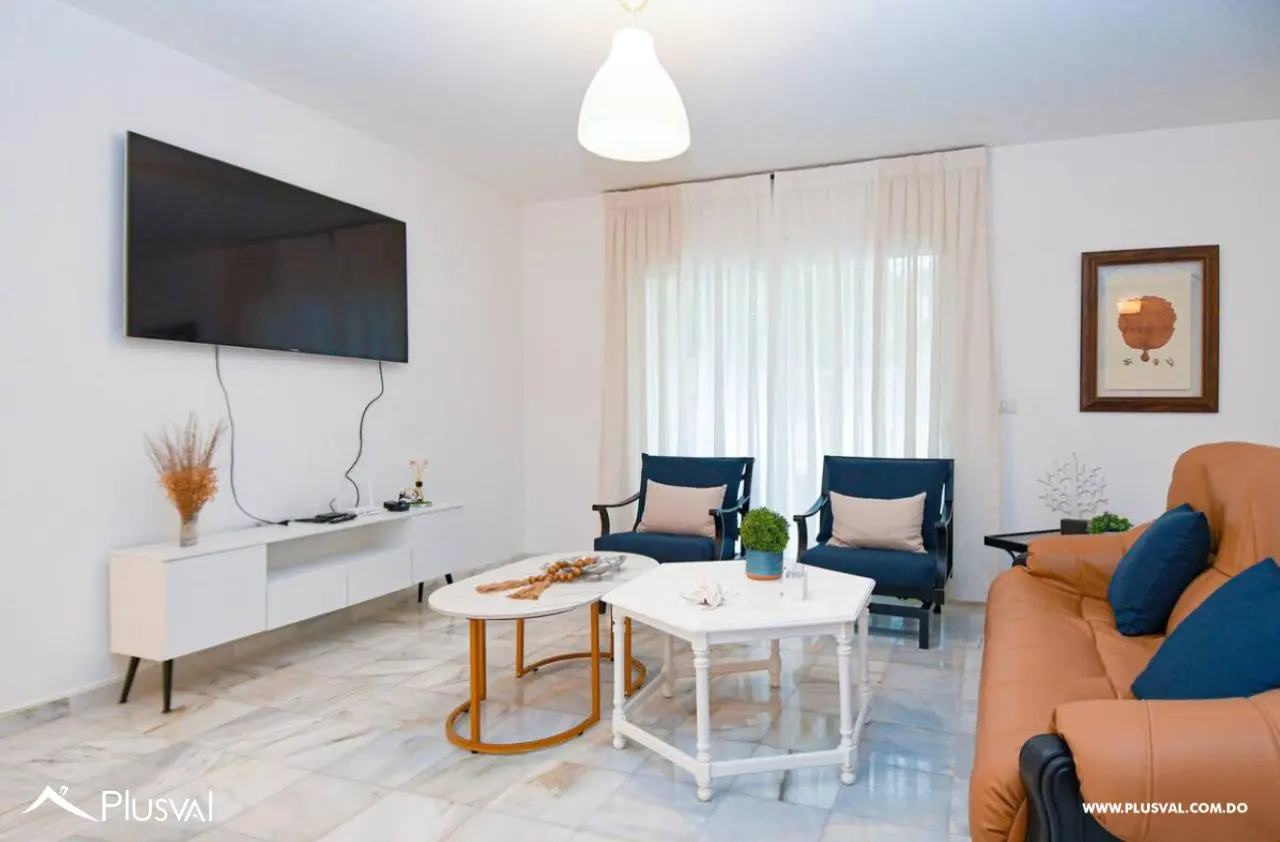 Alquiler de apartamento de 2 habitaciones en Playa Nueva Romana con jacuzzi y terraza privada 508163