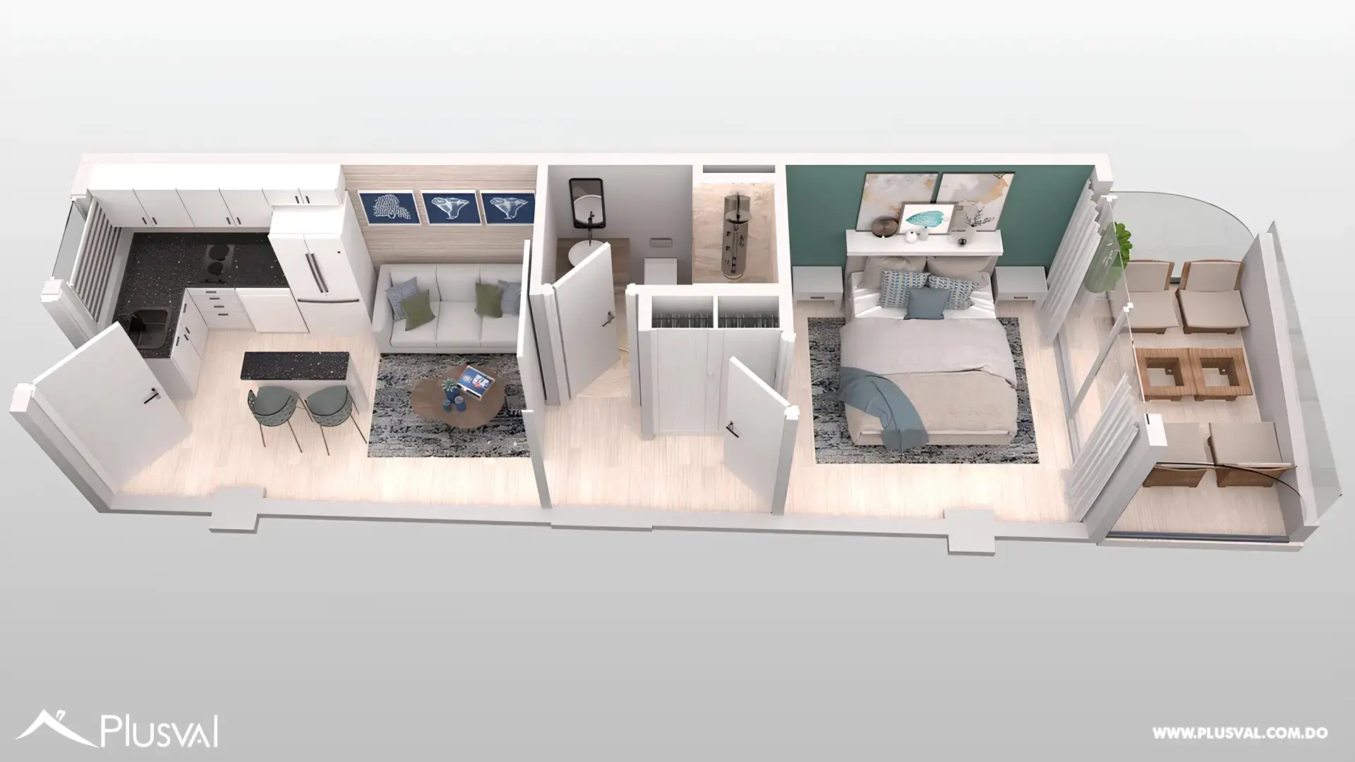 Apartamento exclusivo en el corazón de Punta Cana 486156