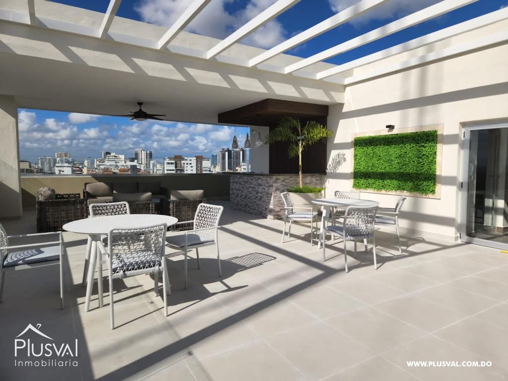 Apartamento en ALQUILER con LINEA BLANCA en NACO. 264136