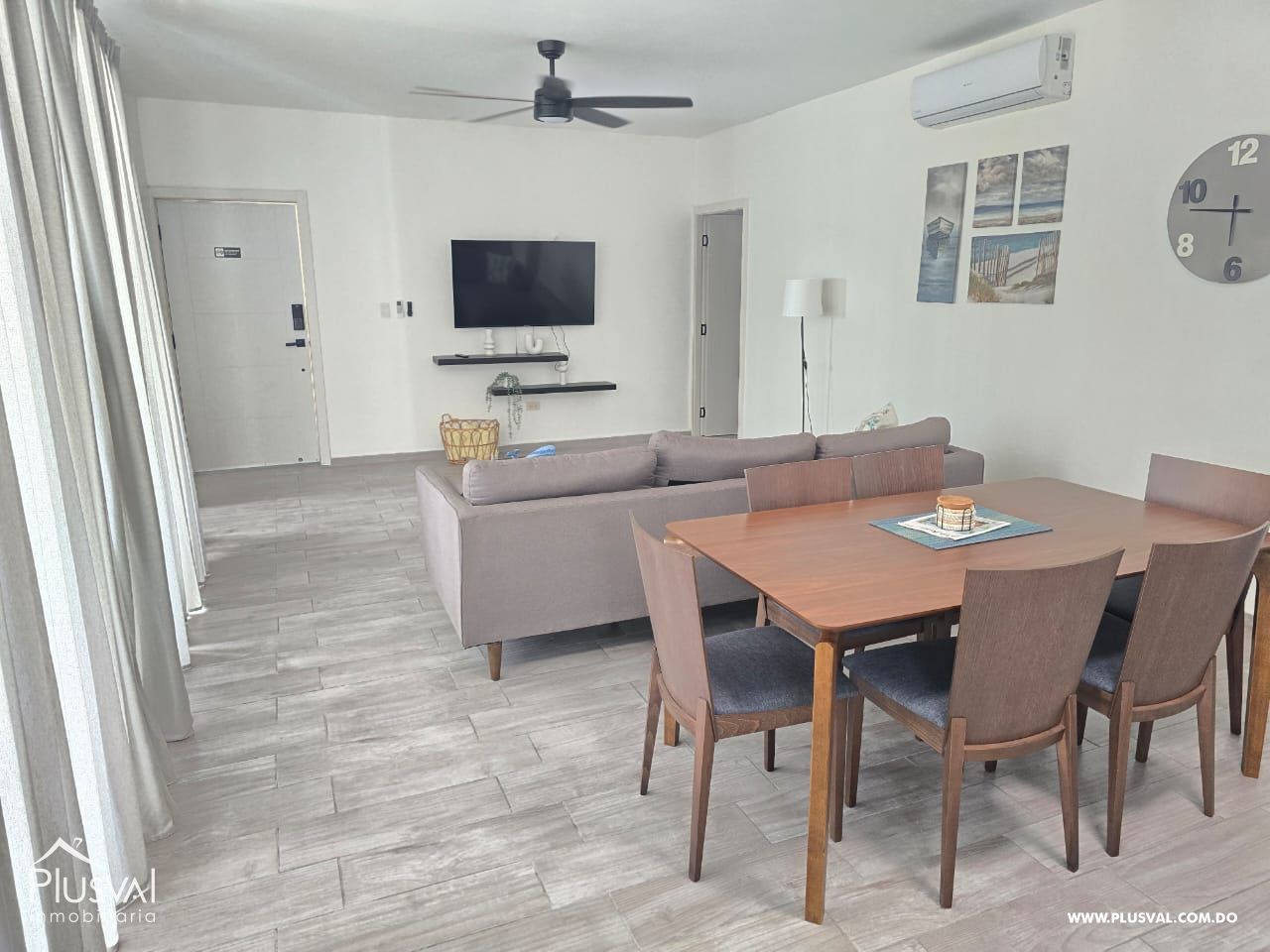 Apartamento en alquiler completamente amueblado 455568