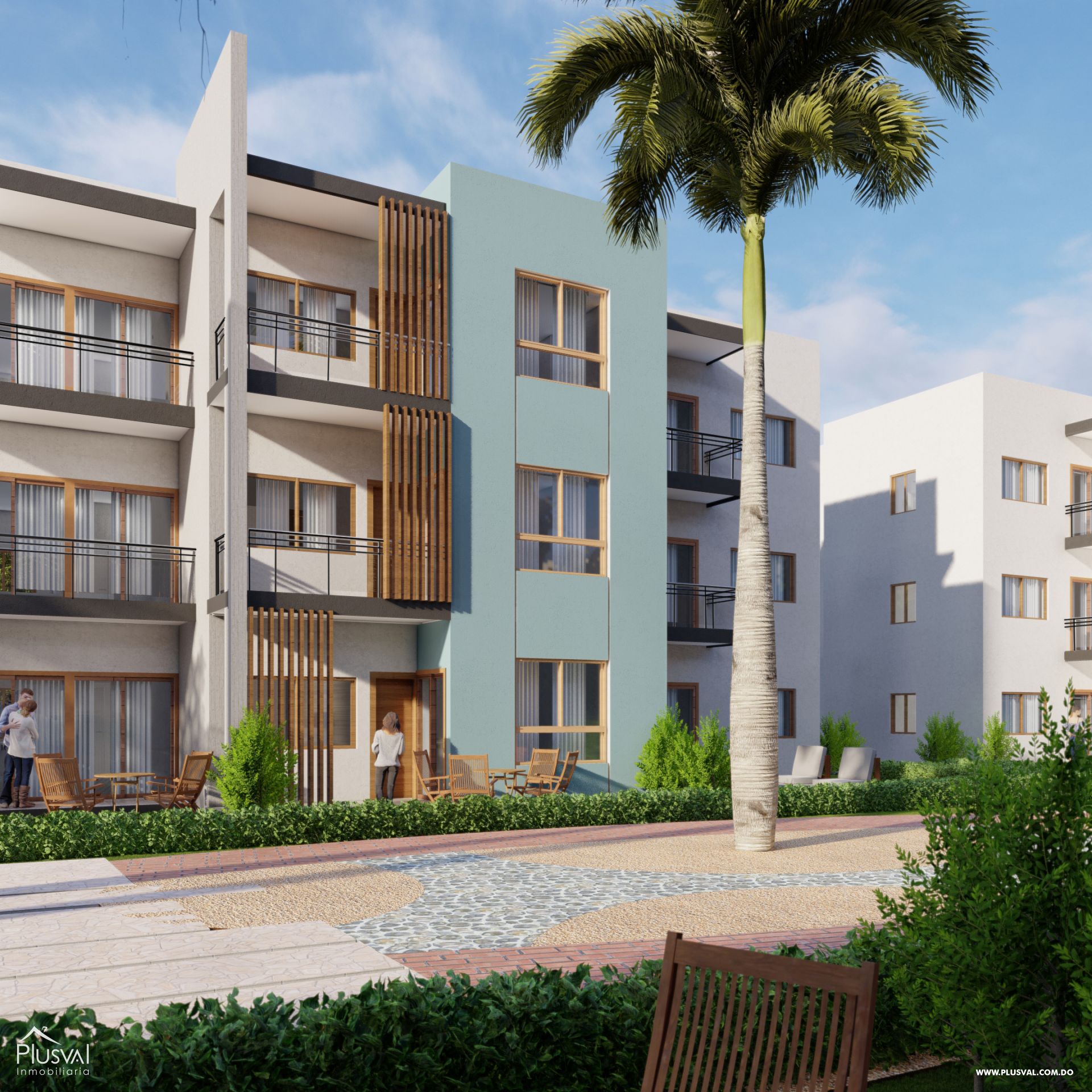 Apartamento LISTO 1 Habitacion  en Res. Privado con Amenidades en Punta Cana. 447340