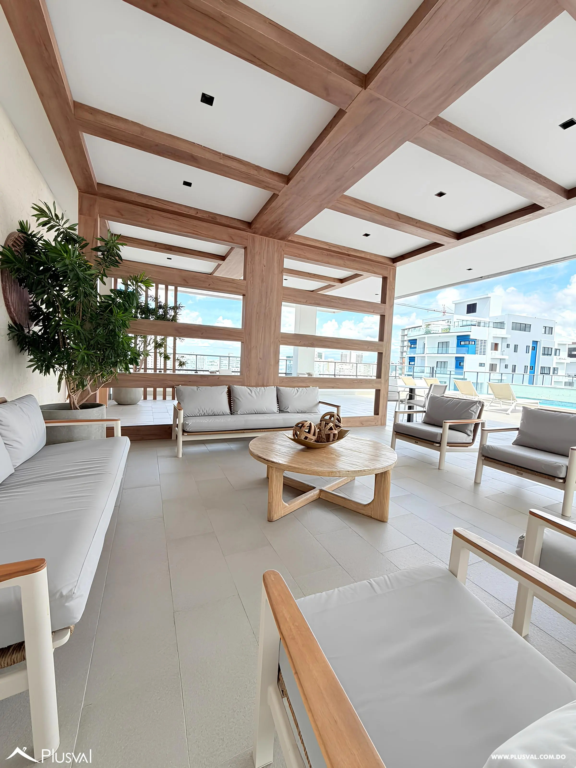 Apartamento piso alto con LB completa 520850
