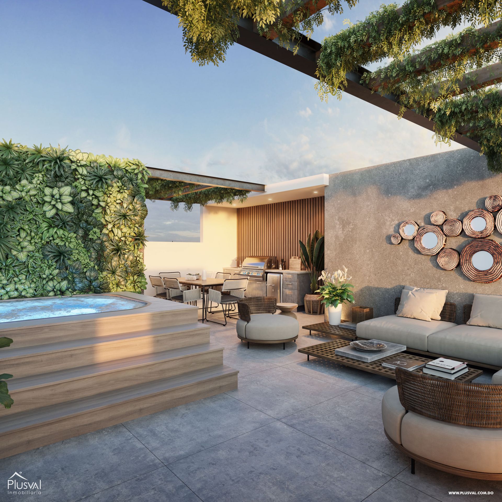Apartamento tipo Pent-House con jacuzzy en Bávaro - Punta Cana 157629