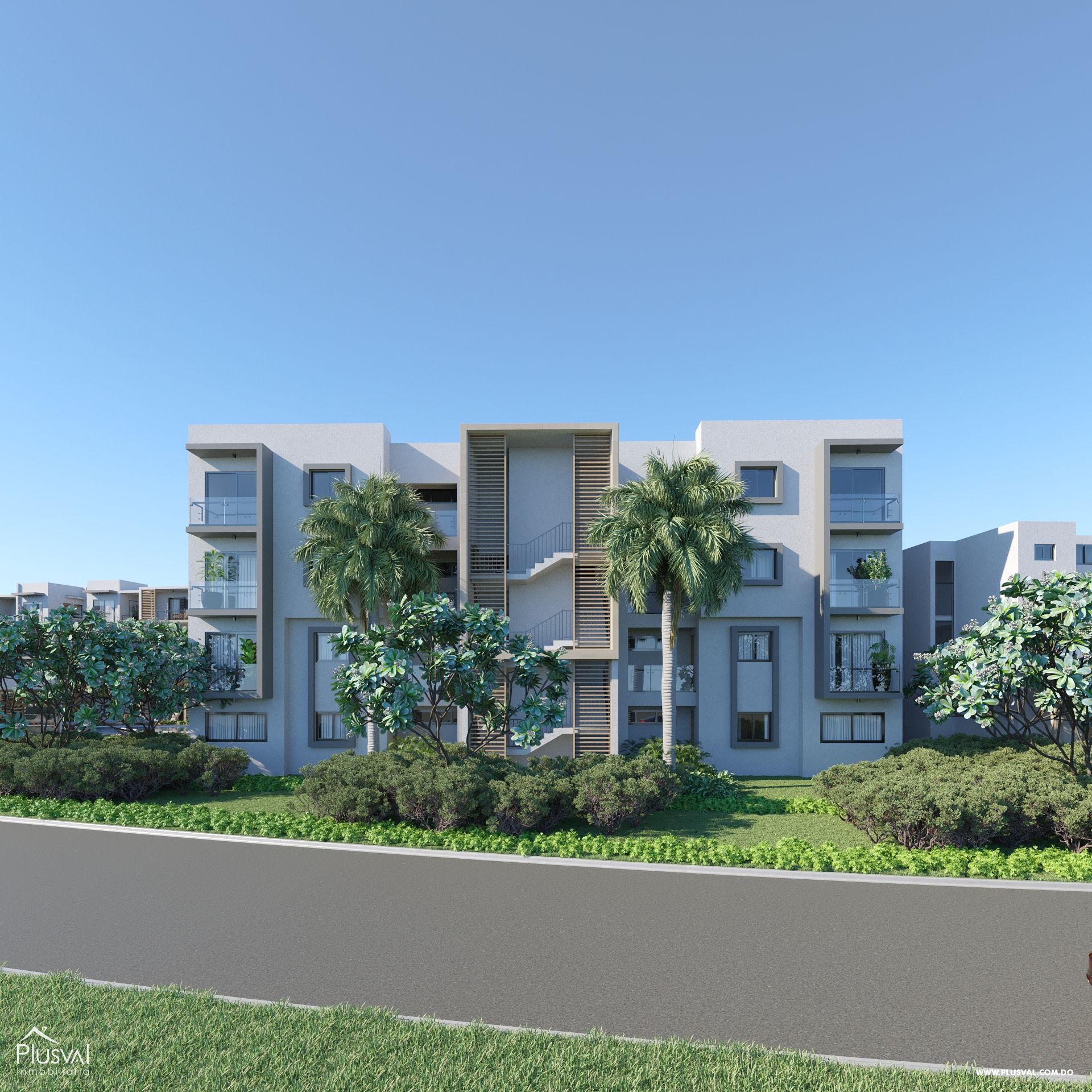 TownHouse y Apartamentos en Bávaro con vista a la piscina 185536