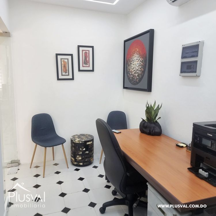 Local de oficina en alquiler amueblado en Piantini 289465