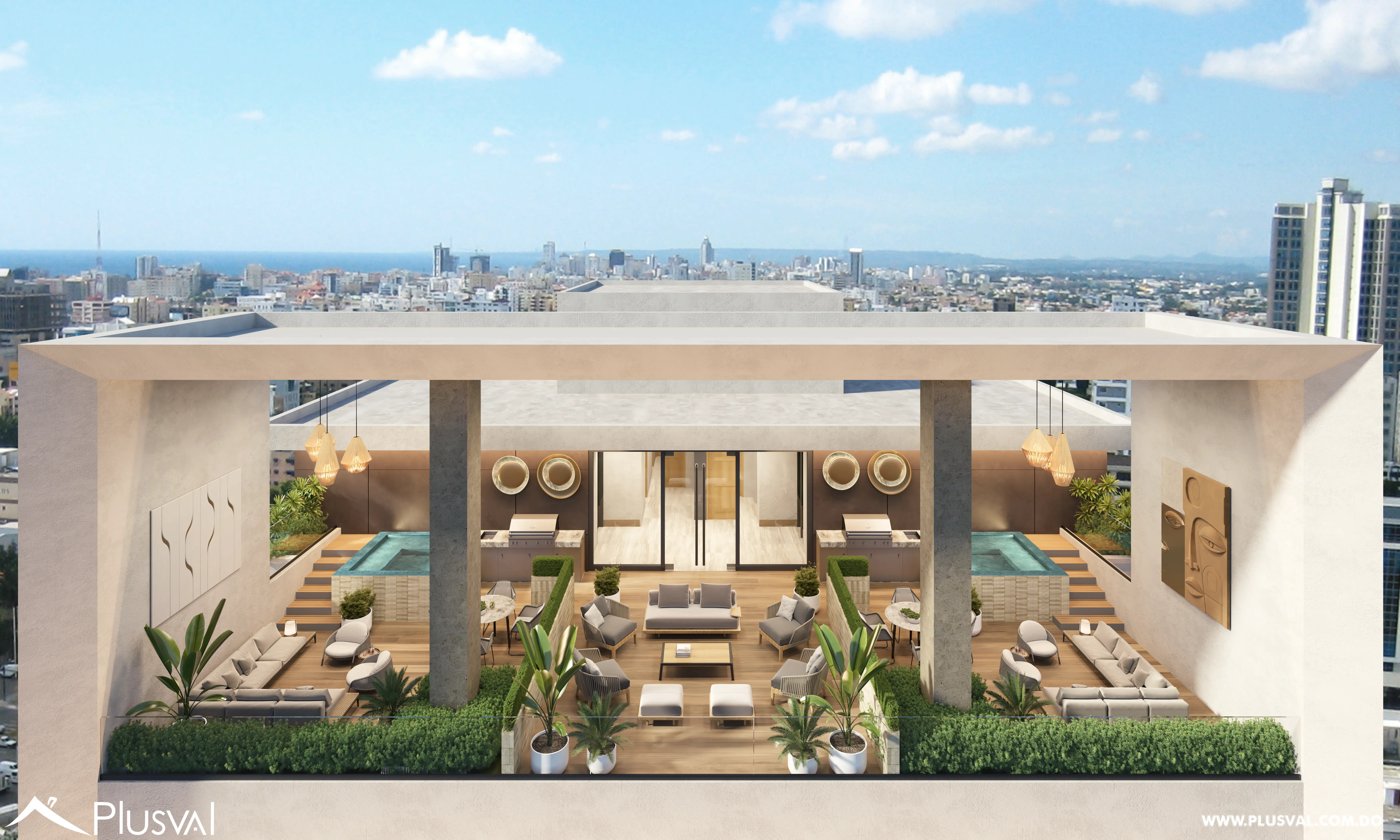 Apartamento en venta de 3 dormitorios con estudio en Bella Vista 526097