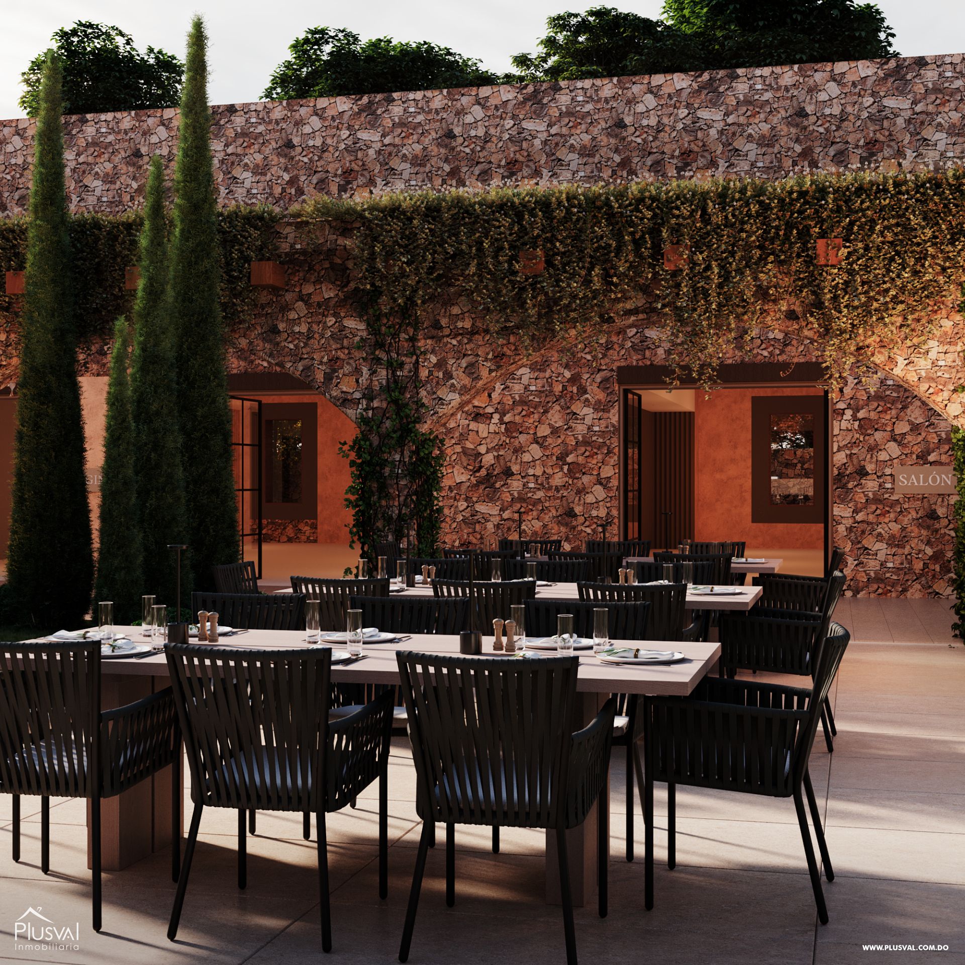 Proyecto Residencial de apartamentos ubicado en el centro de Vistacana inspirado en la Toscana 424791
