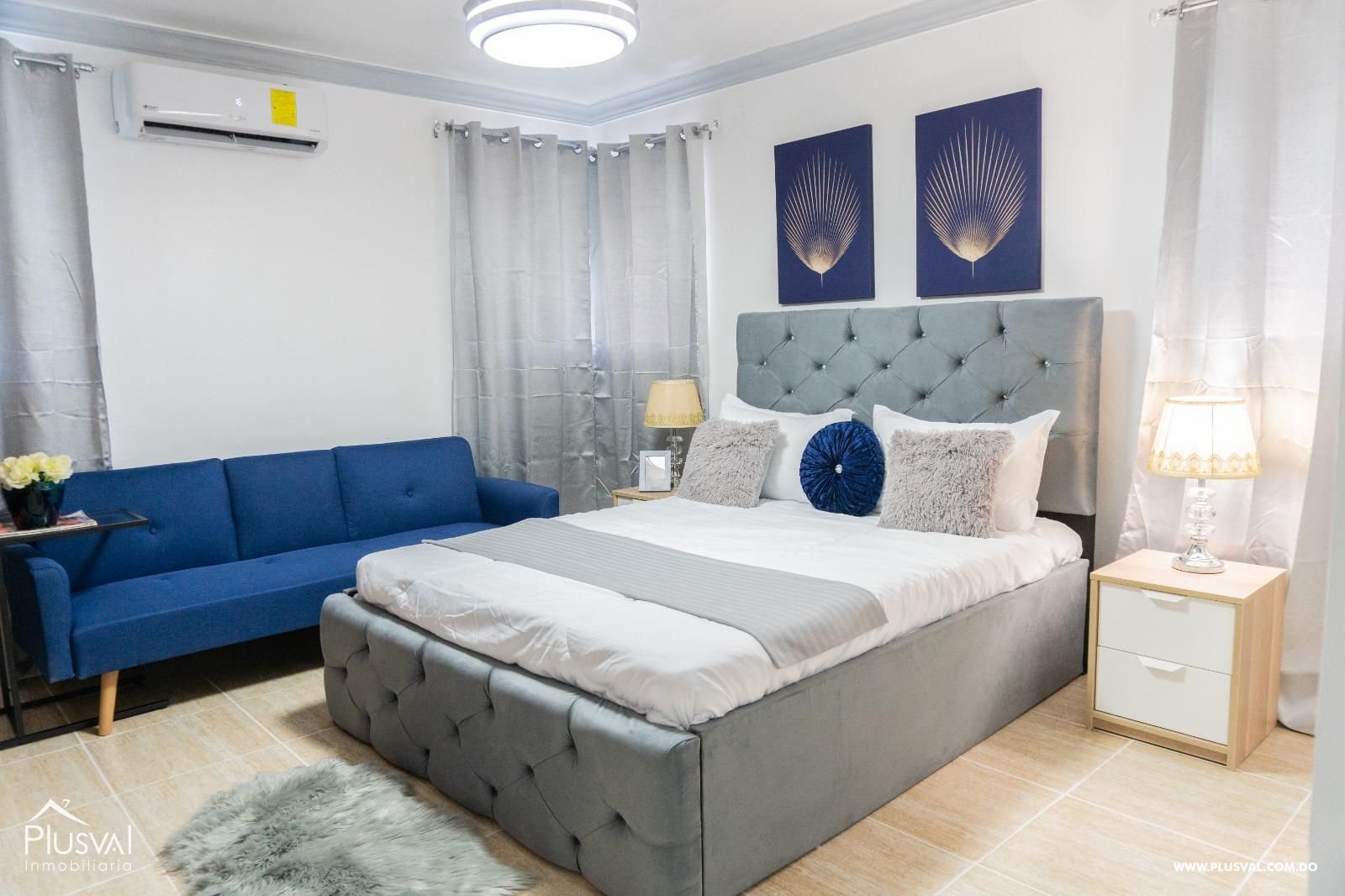 Espectacular apartamento amueblado en alquiler 474476