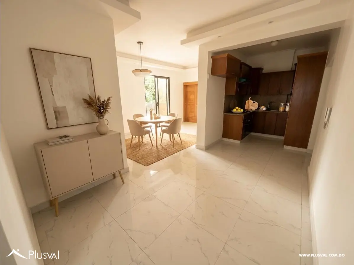 Apartamento en venta 3Hab. Cuarto de servicio 2 baños · SDE 509841