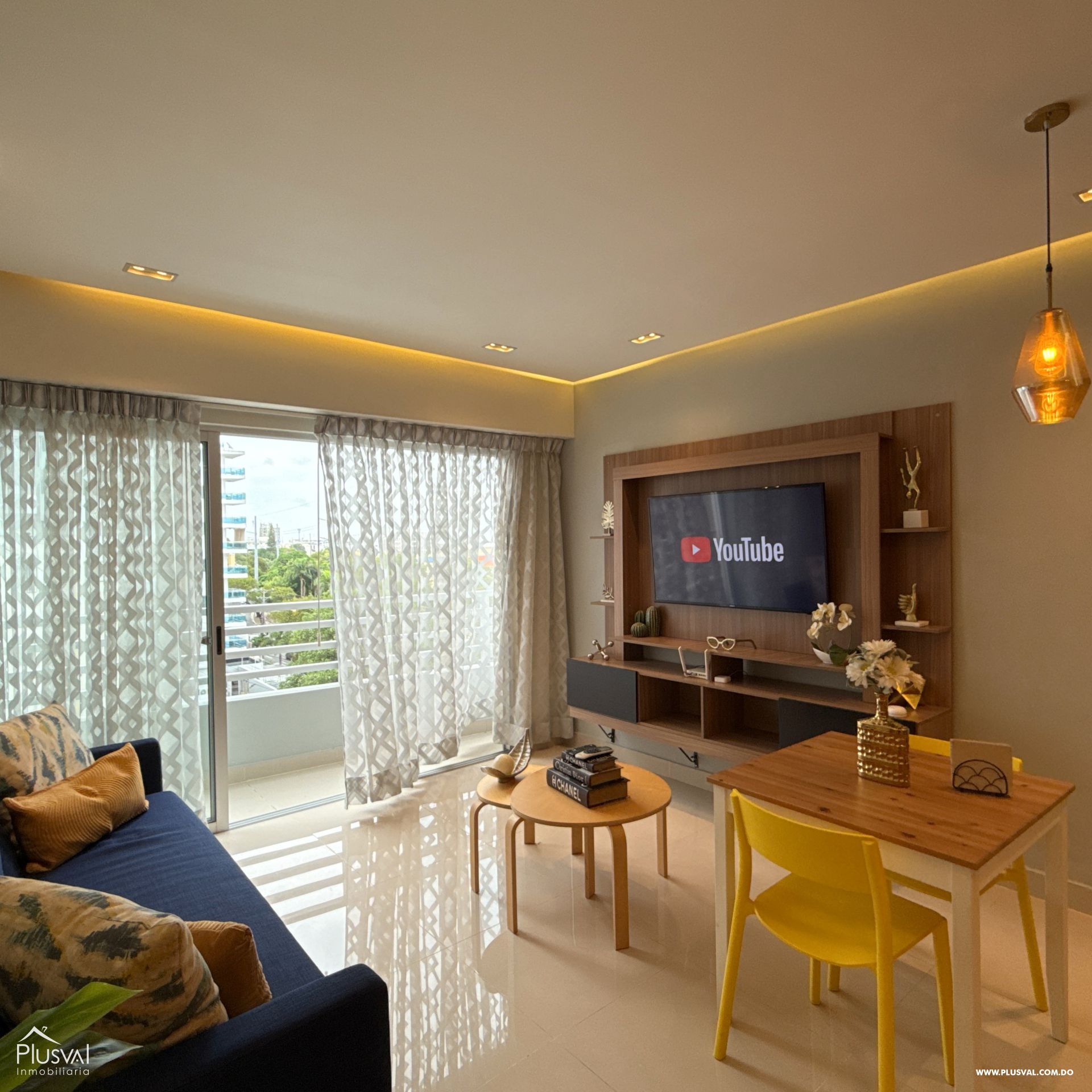 Apartamento Amueblado en Alquiler en Zona Universitaria con Vista al Mar 444583