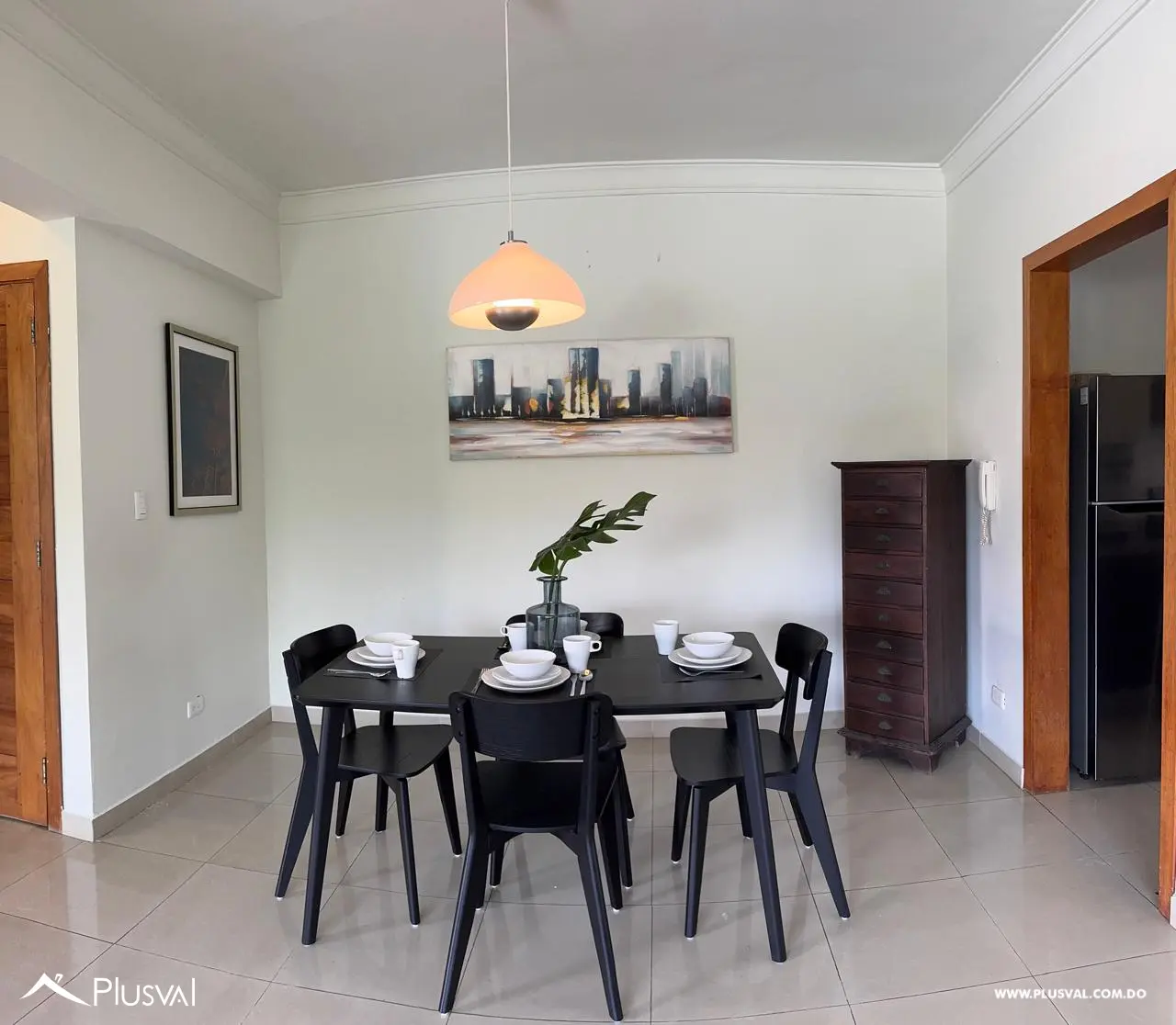 Apartamento amueblado en alquiler en Naco 460861
