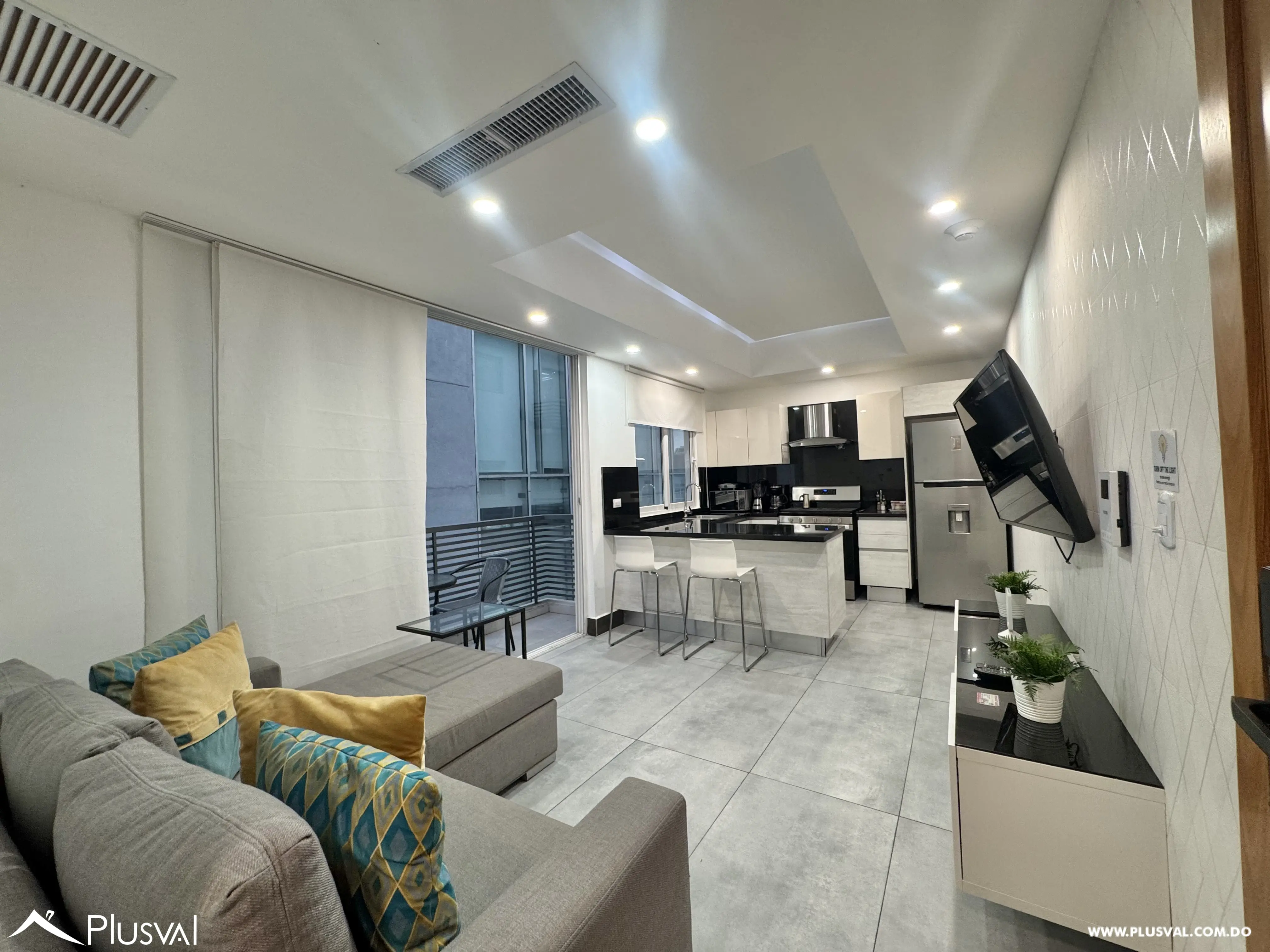 Alquilo Maravilloso Apartamento Amueblado de 1 hab. en Piantini 504164