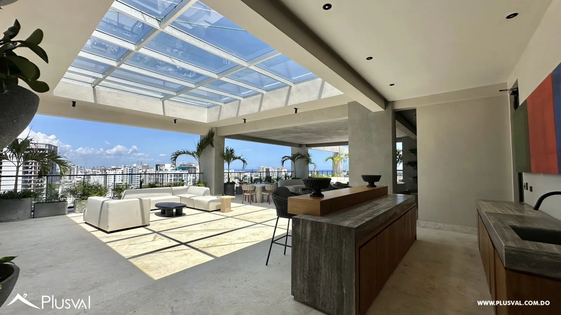 Alquiler de Apartamento de 1 Habitación en Piantini – Torre Moderna con Línea Blanca 460433
