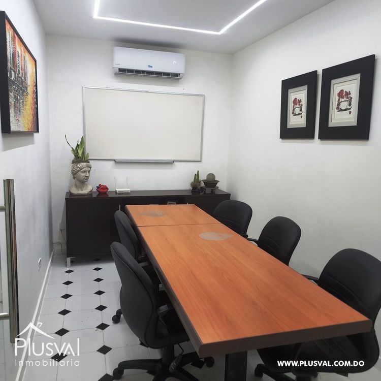 Local de oficina en alquiler amueblado en Piantini 289461