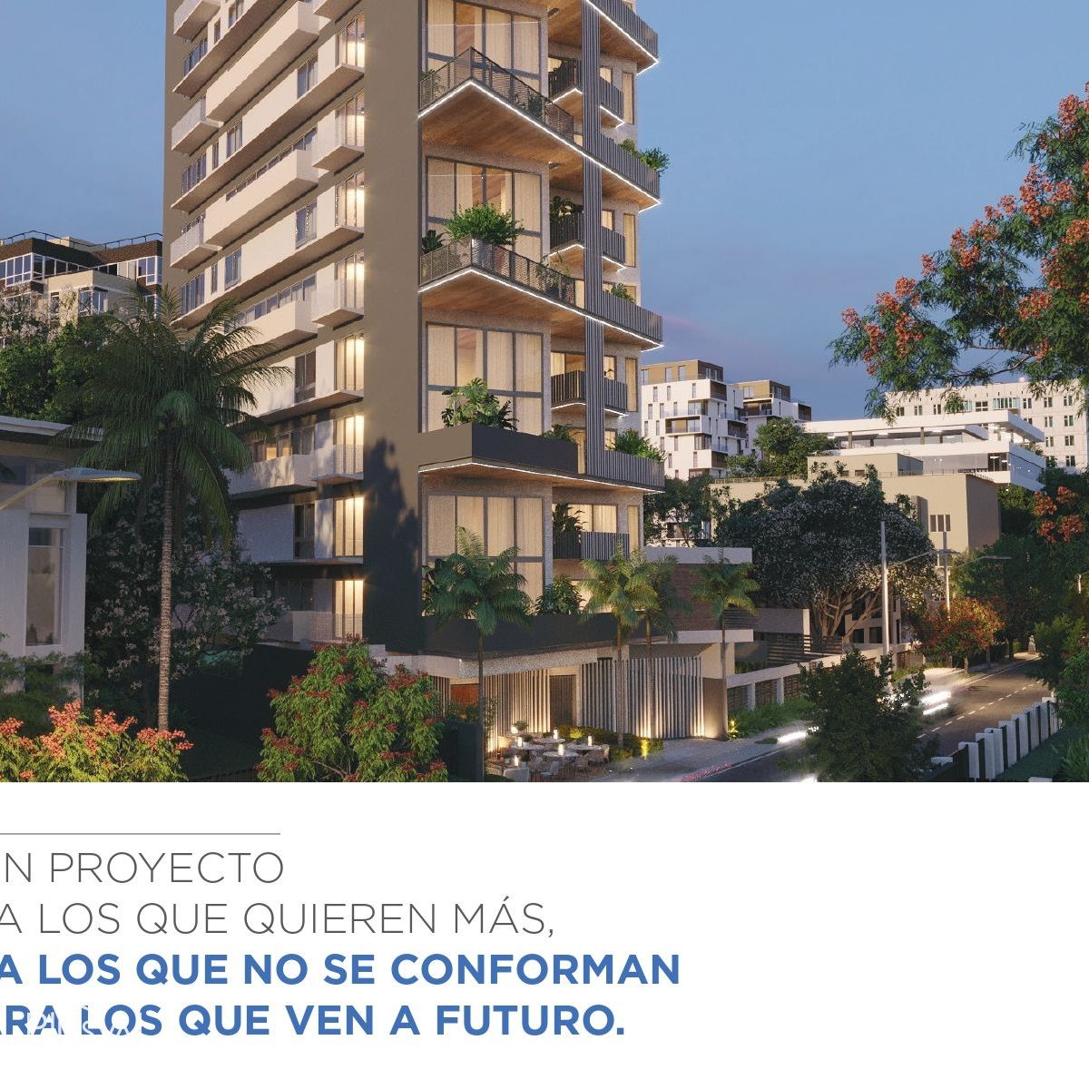Apartamento en Planos Tipo Loft, en El Vergel. 1 Habitacion con su baño y wc's, 2 Balcones 263050