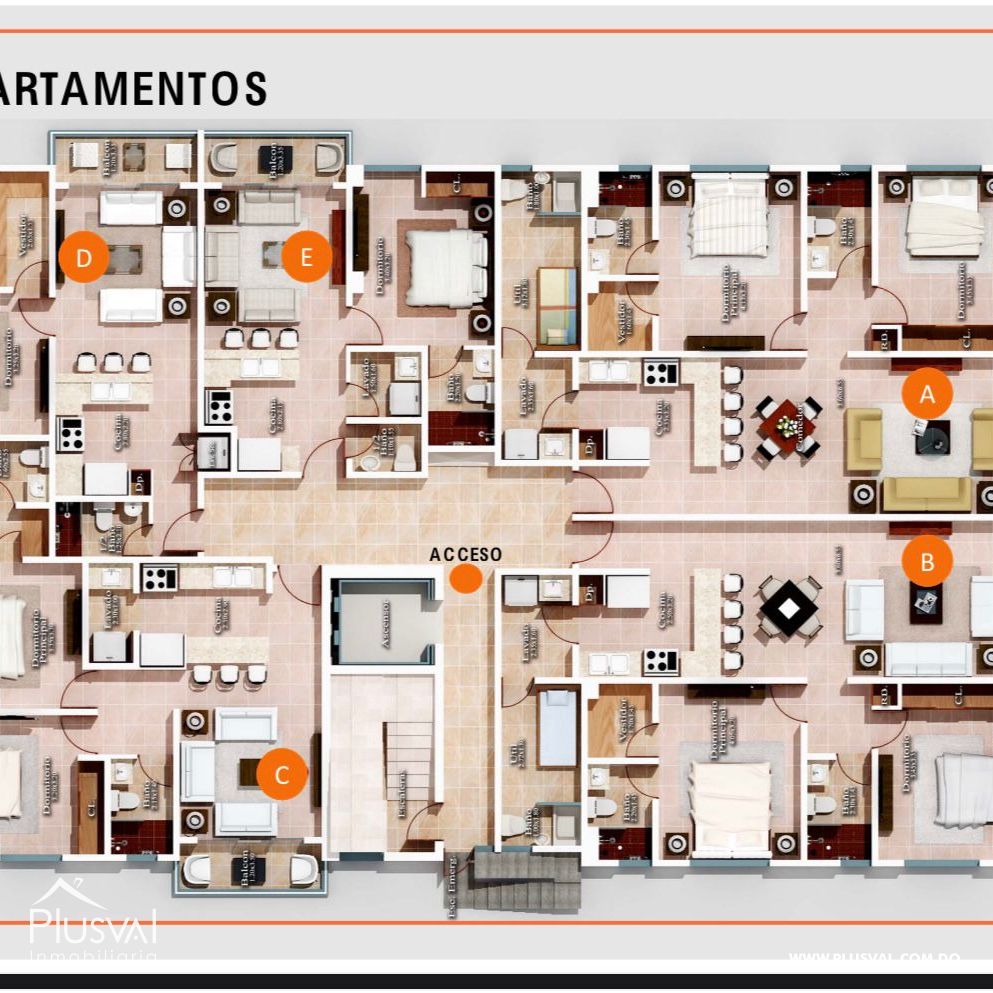 Apartamento en venta en la Zona Universitaria 277604