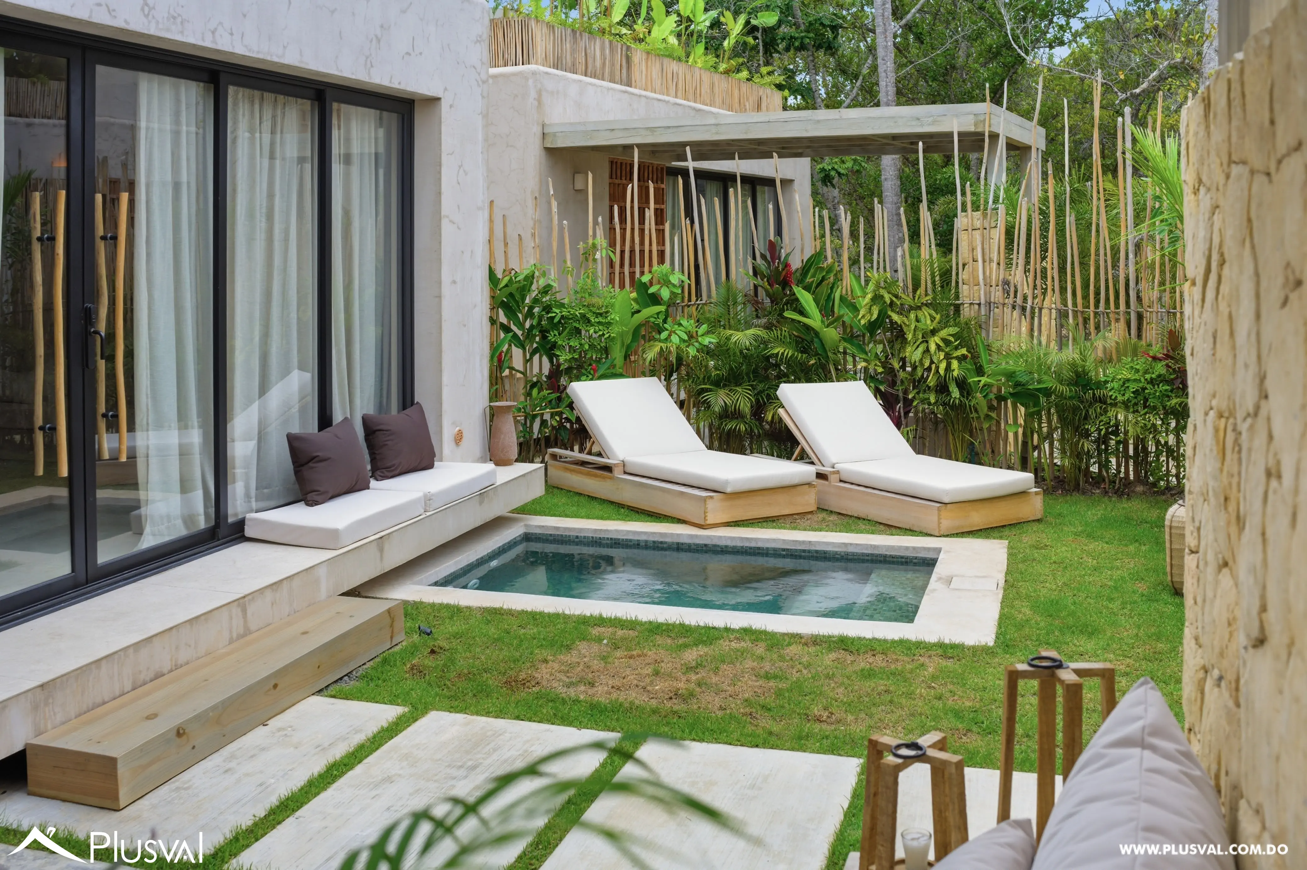Casa a pasos del mar de 2 habitaciones con piscina privada en Terrenas 533905