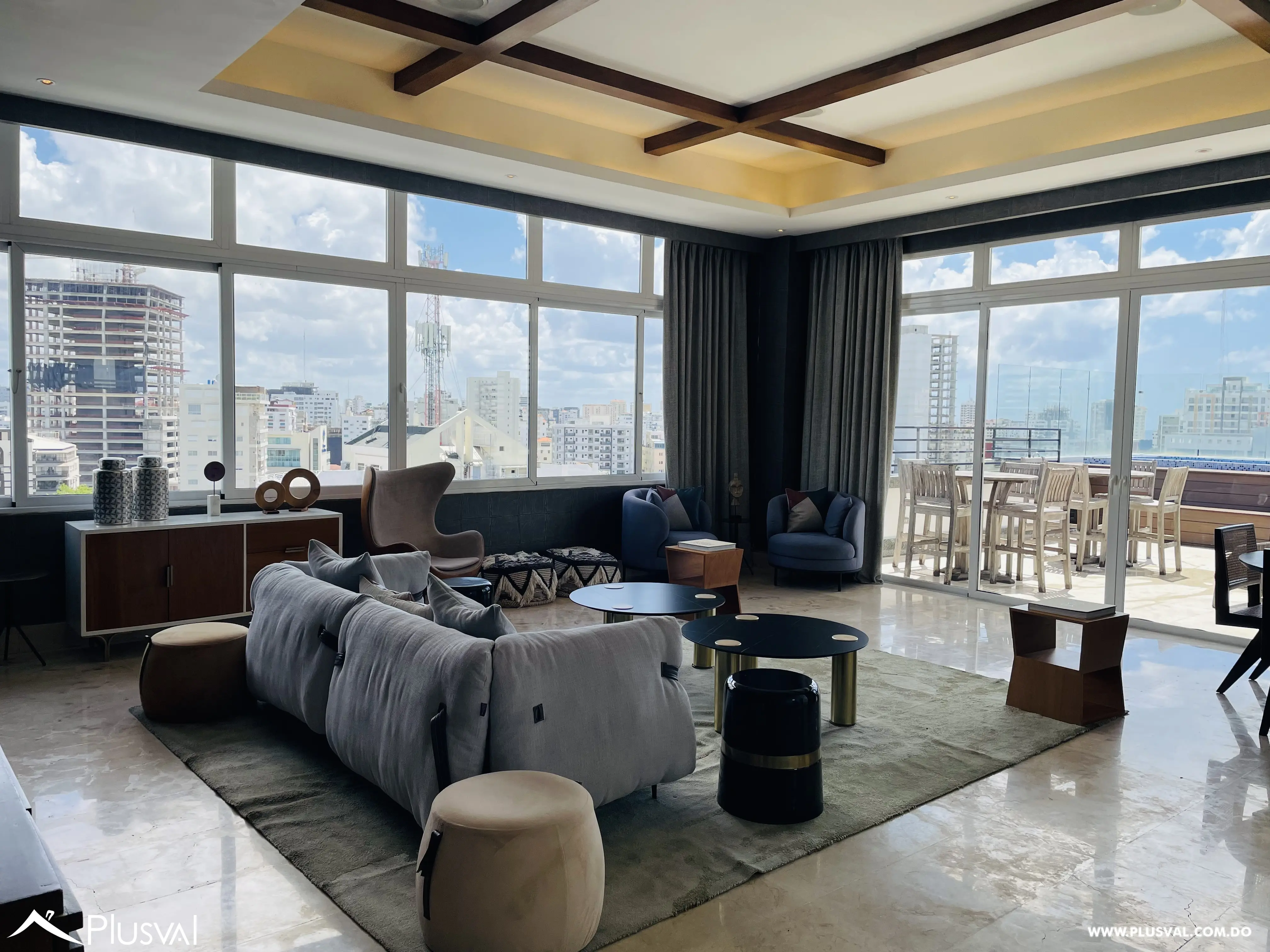 Alquiler De Apartamento Con Linea Blanca En Piantini / 1 Hab. / 1 Parqueo 497489