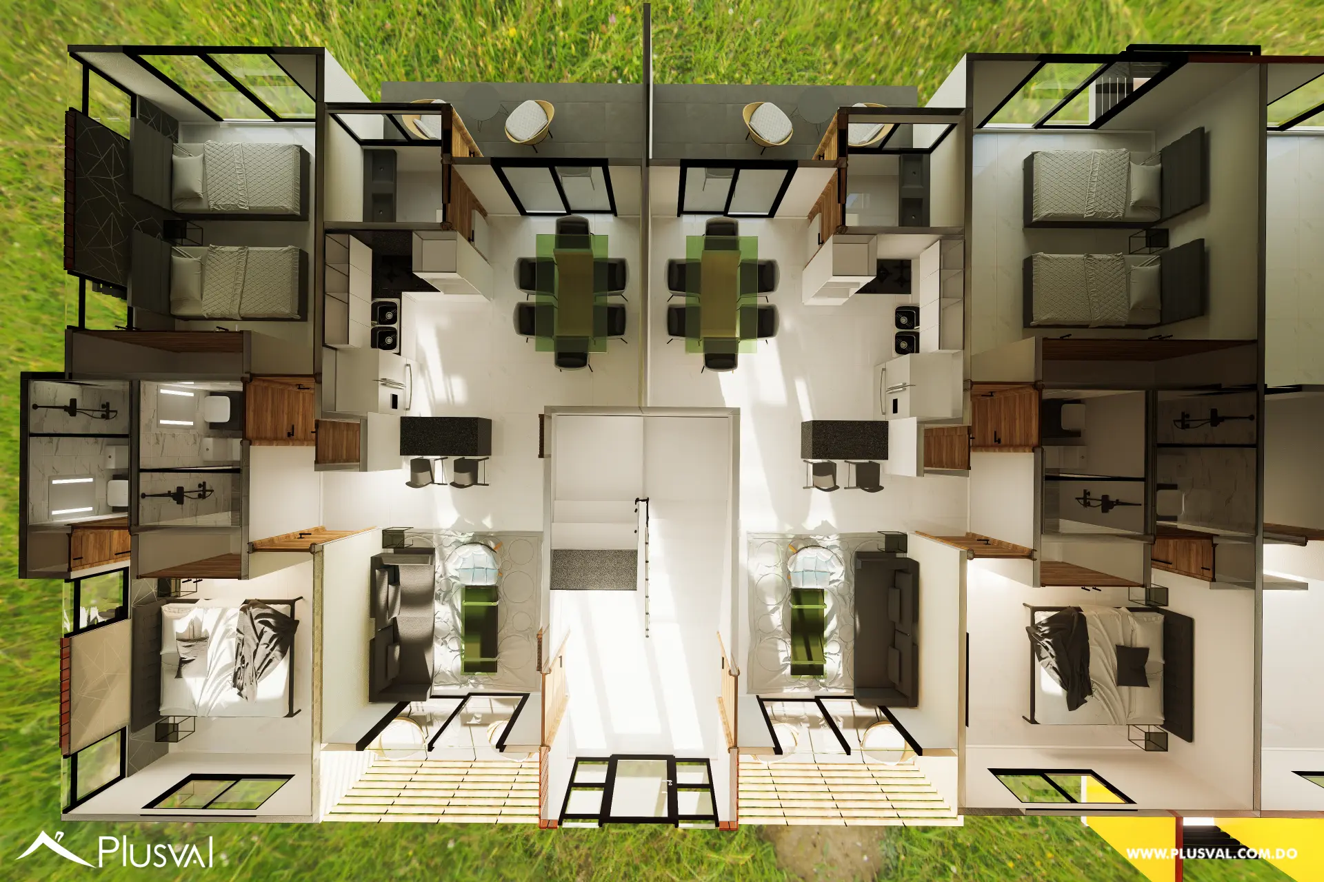 Apartamento de 2 Habitaciones con patio y Picuzzi  con Excelente Ubicación en Riviera Garden Deux 526578