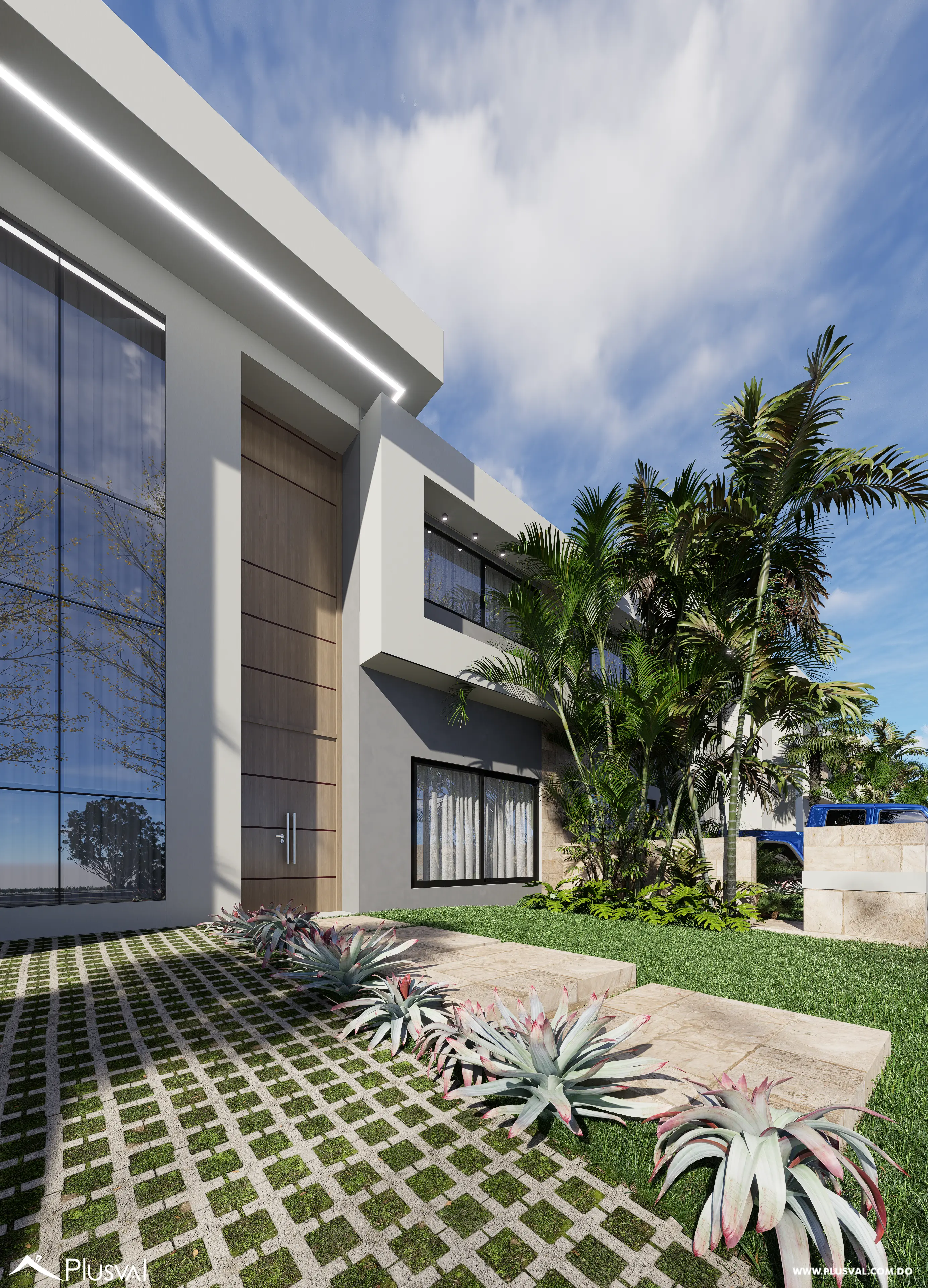 Townhouses de 3 habitaciones en venta en Bávaro – Punta Cana 463429
