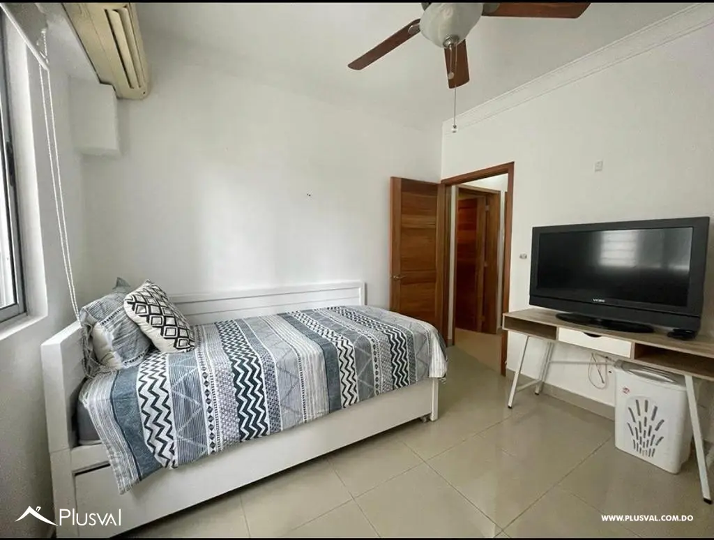 Alquiler Apartamento Amueblado en Naco de 2 habitaciones 489854