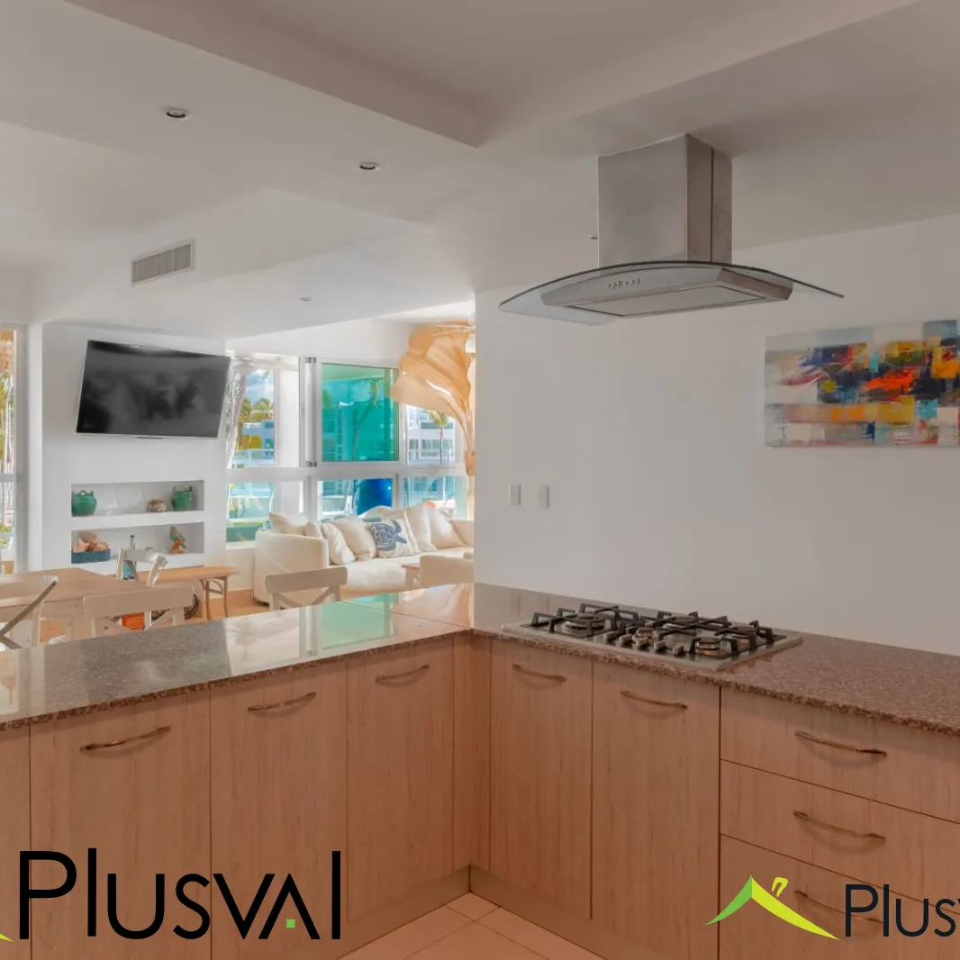 HERMOSO APARTAMENTO FRENTE AL MAR , EN PLAYA NUEVA ROMANA 442588
