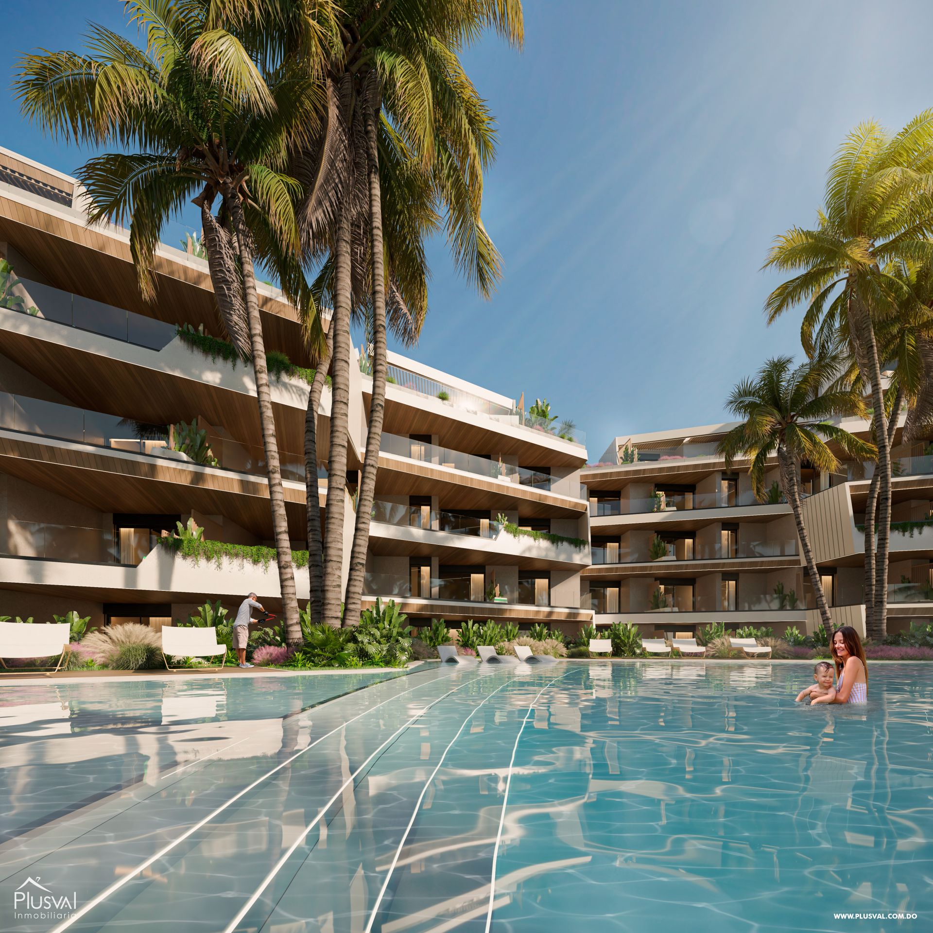 Proyecto de apartamentos de lujo en venta frente al campo de golf Las Iguanas 412299