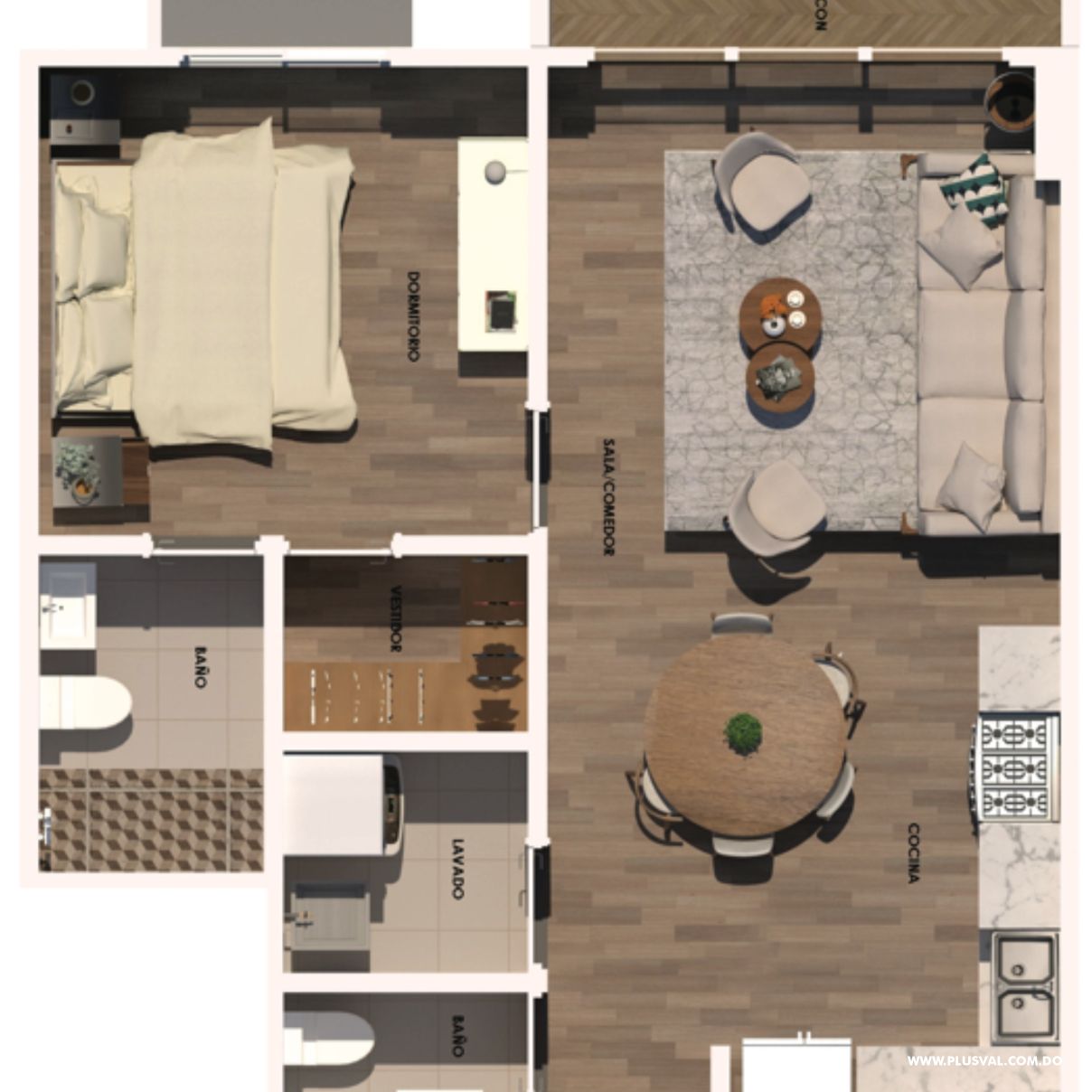 Apartamentos en venta nuevos a estrenar en Zona Universitaria. 436535
