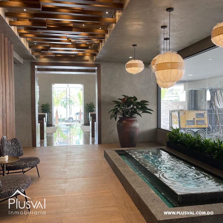 Apartamento amueblado 1 hab+estudio en alquiler,  Piantini 278401