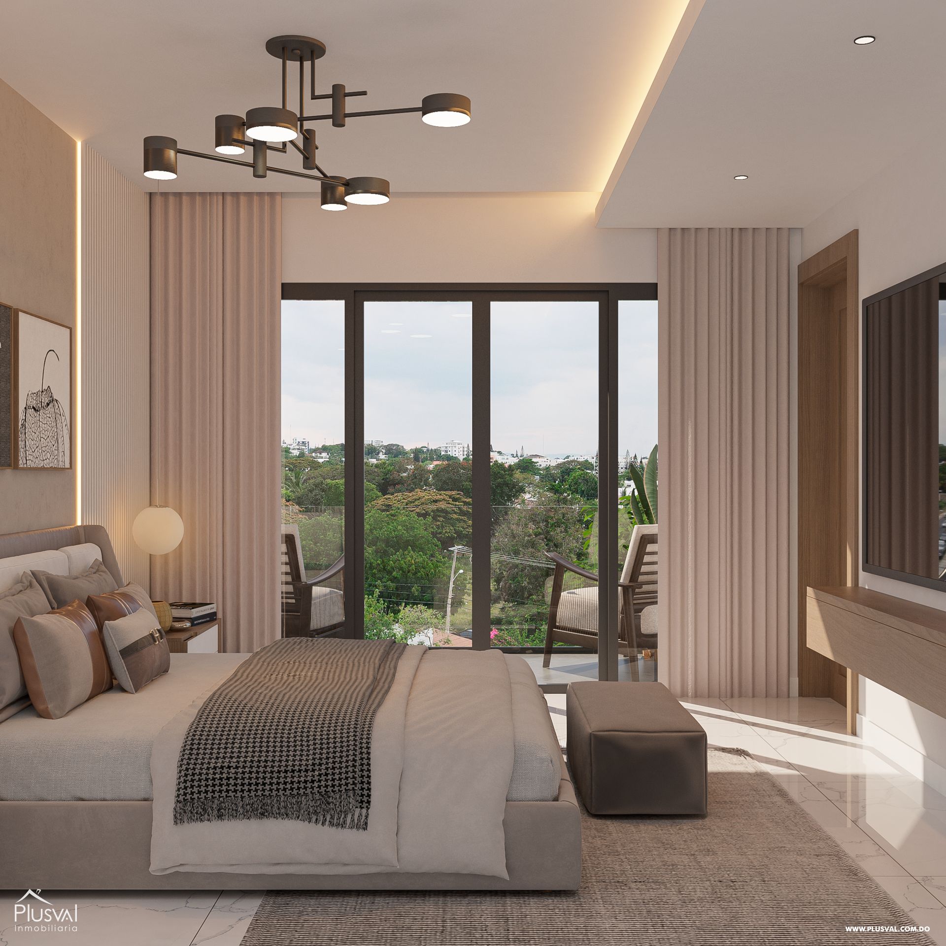 LIVING GOLDEN Amplio Penthouse en construcción con vistas panorámicas de 360 grados de la ciudad y sus alrededores. 337986