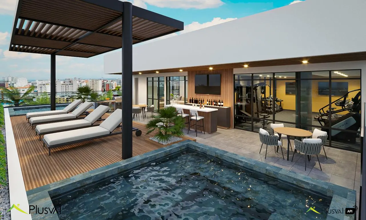 Apartamentos de 3 habitaciones en Evaristo Morales 447996