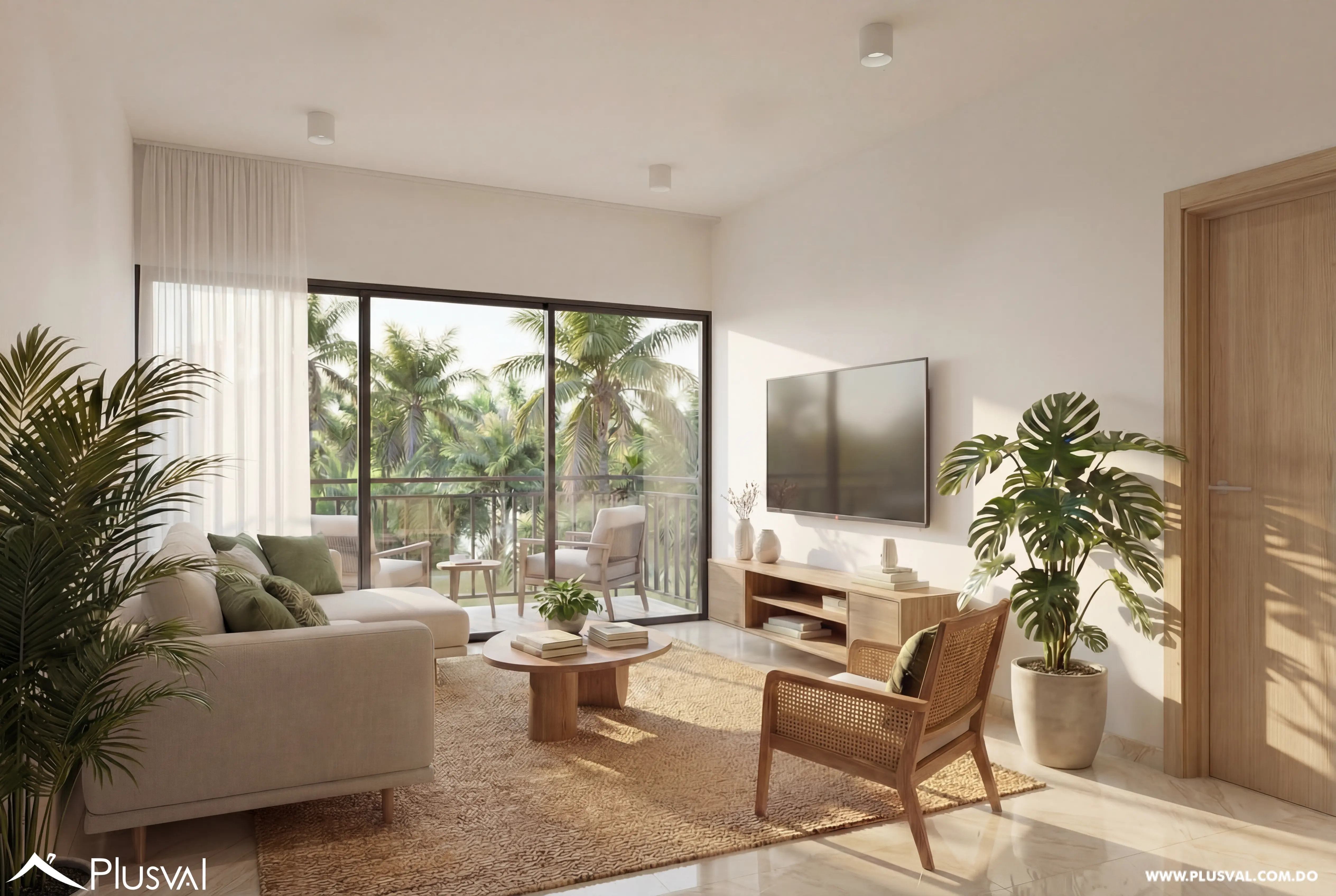 Apartamento de 1 Habitación en Zona Residencial de Bavaro PuntaCana. Ever Graden Life PC 536245