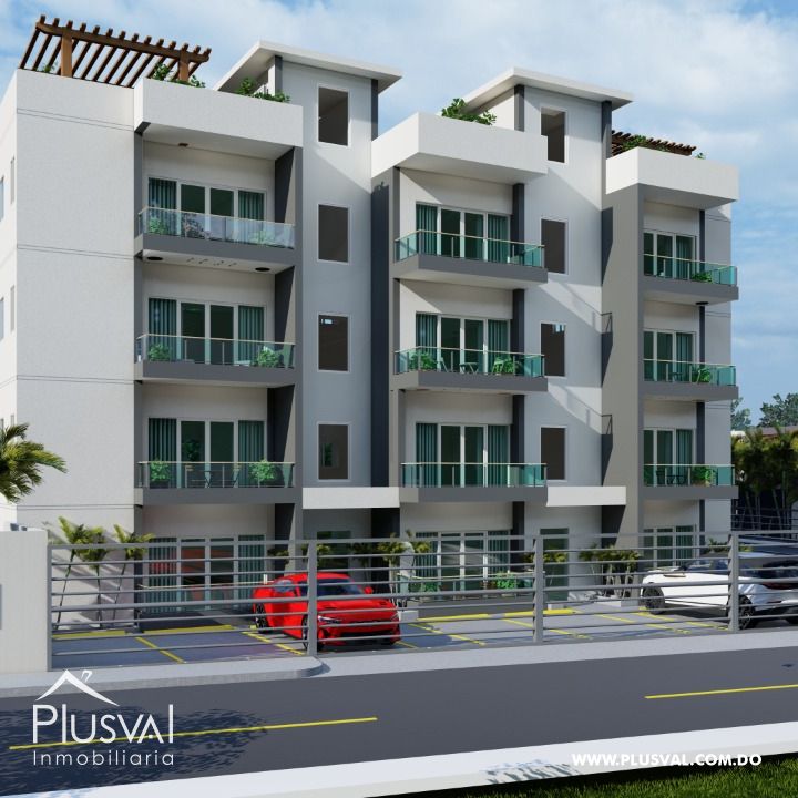 Apartamento de 3 habitaciones  y 2 parqueos Santo Domingo Este 326853