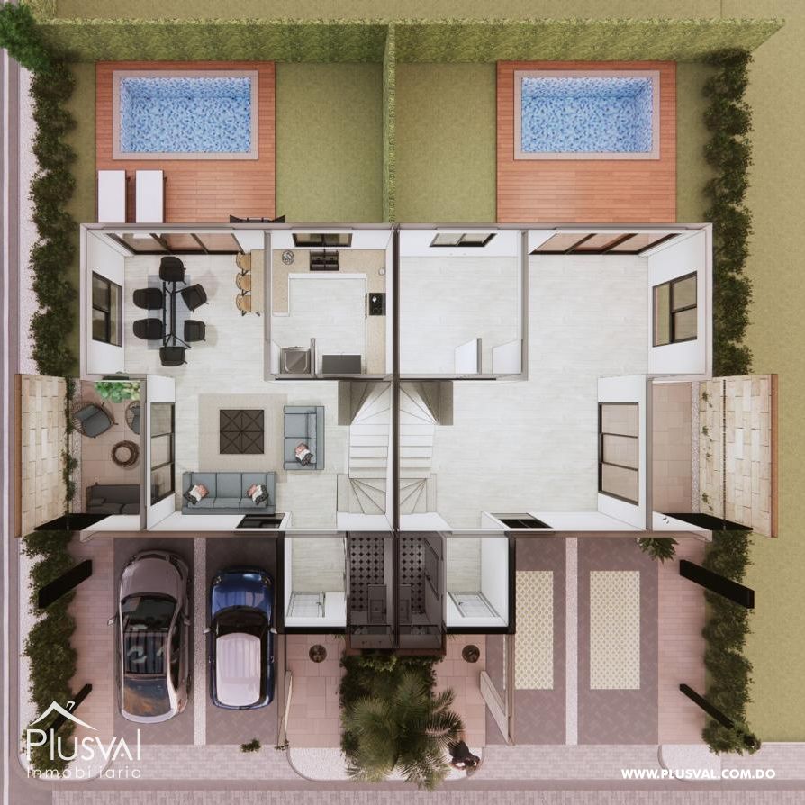 Exclusivo proyecto de 16 villas tipo duplex Próximo AL DOWNTOWN MALL CON FÁCIL ACCESO A LA PLAYA 299031