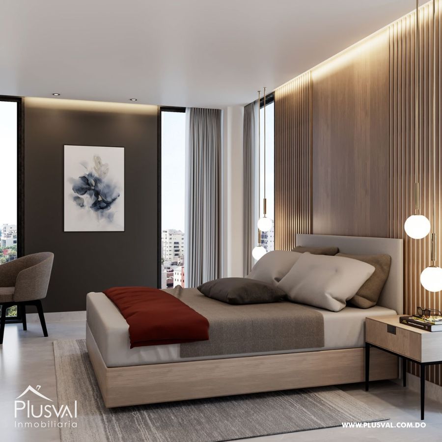 Venta de apartamento de 3 habitaciones en el sector de Naco 299555