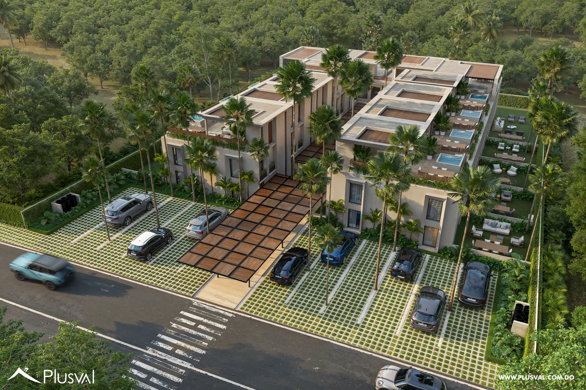 Townhouses en Venta en Playa Nueva Romana Frente al Campo de Golf 468826