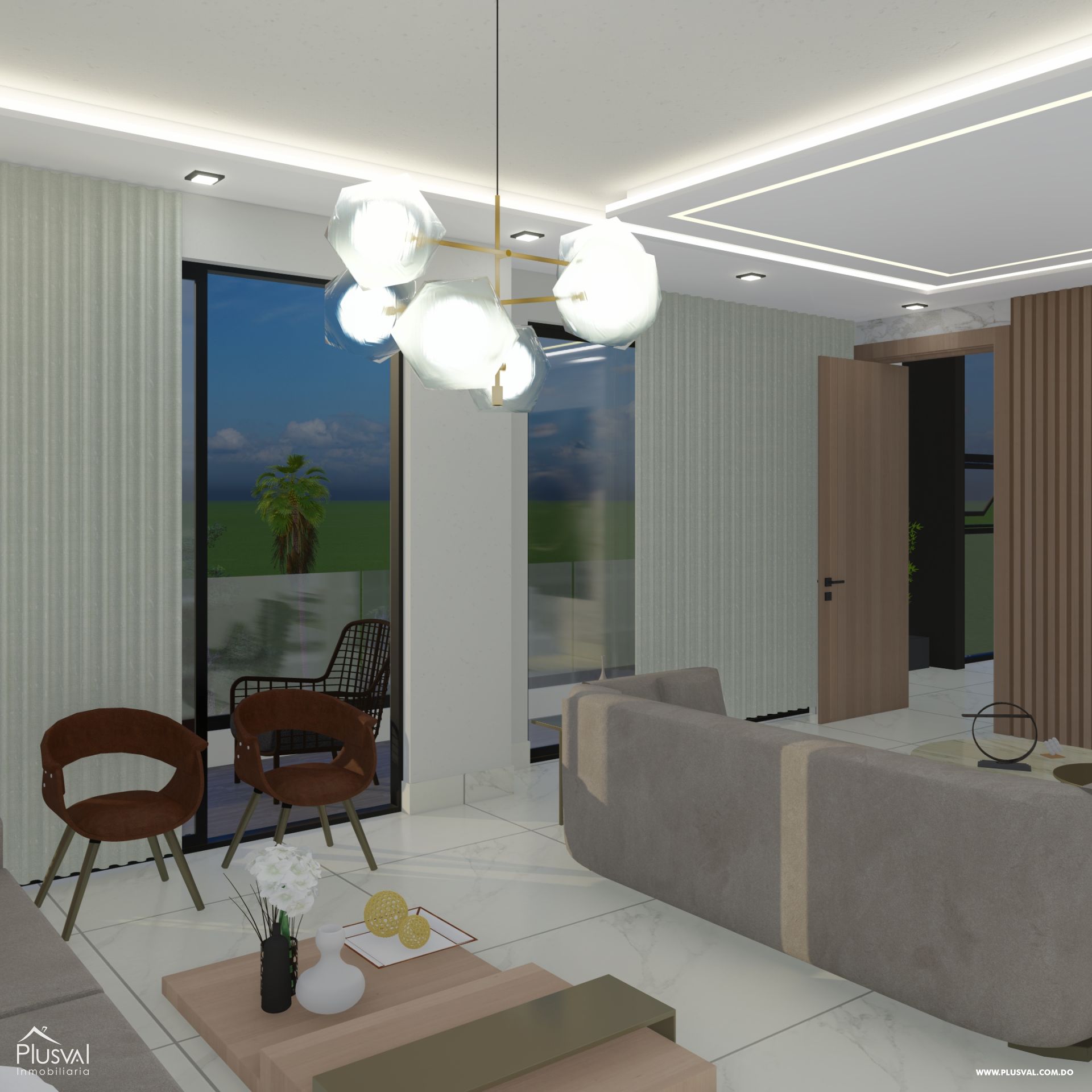 Amplio apartamento en venta en plano en la Urbanización Thomen 418618