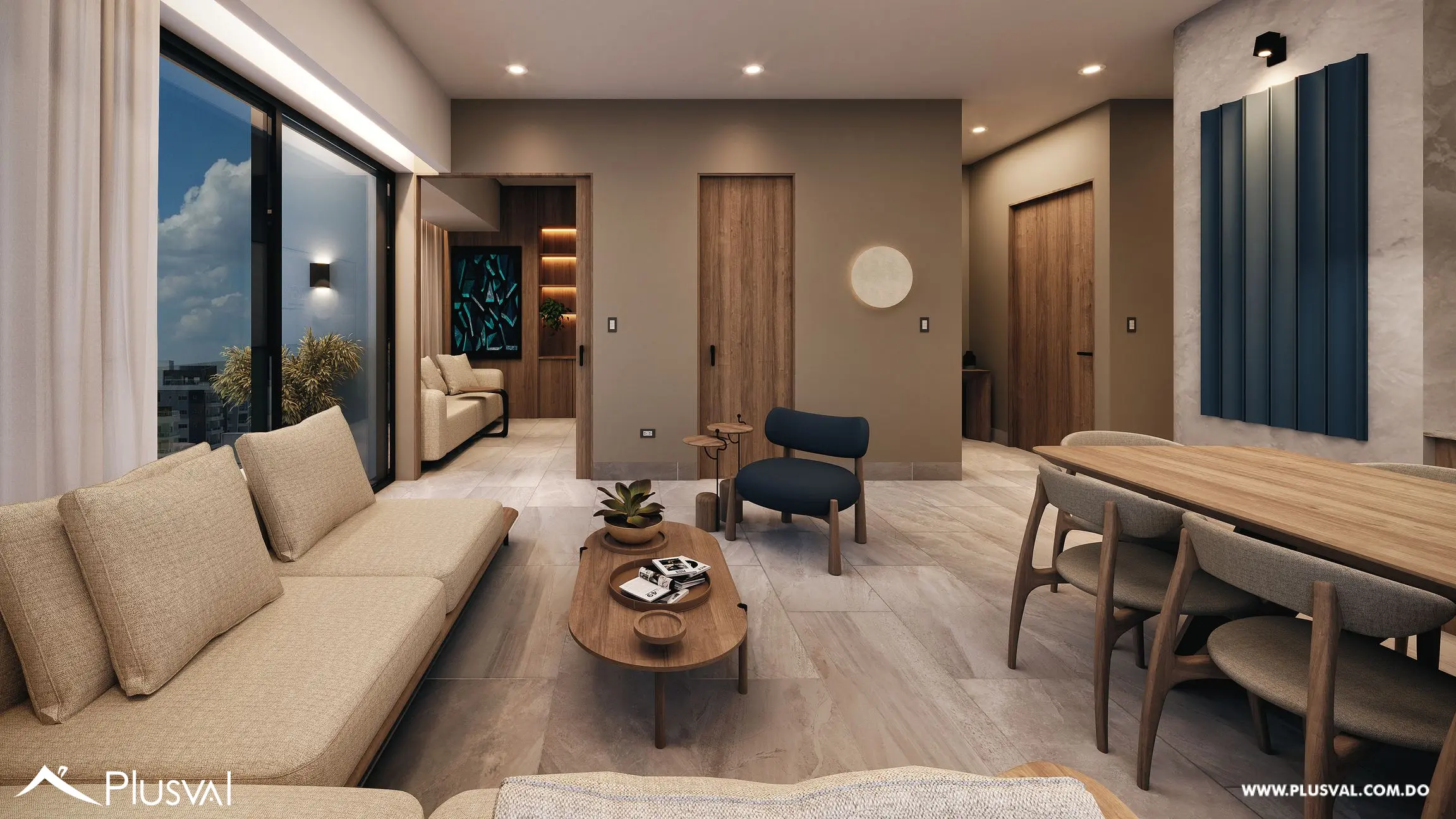 Apartamento en venta de 2 habitaciones en Naco  en construccion 484225