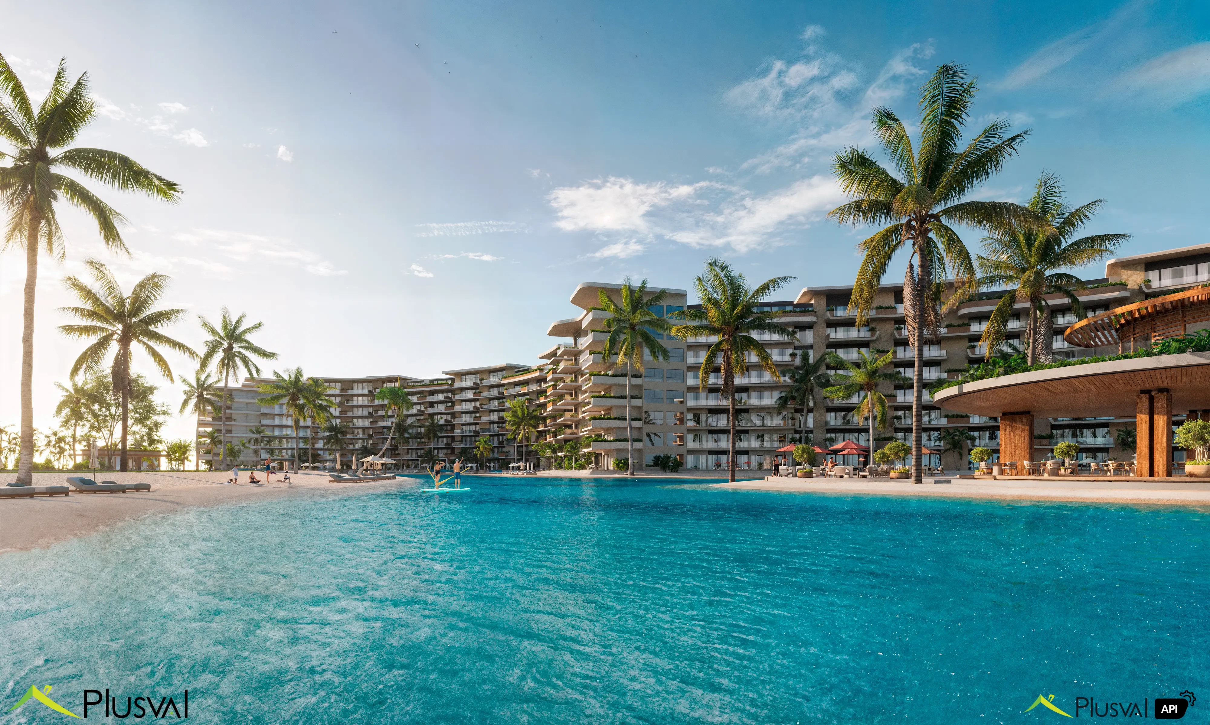 Exclusivo proyecto de apartamentos, villas y un apartahotel de lujo en Cap Cana Punta Cana con vista al mar, playa y golf 447091