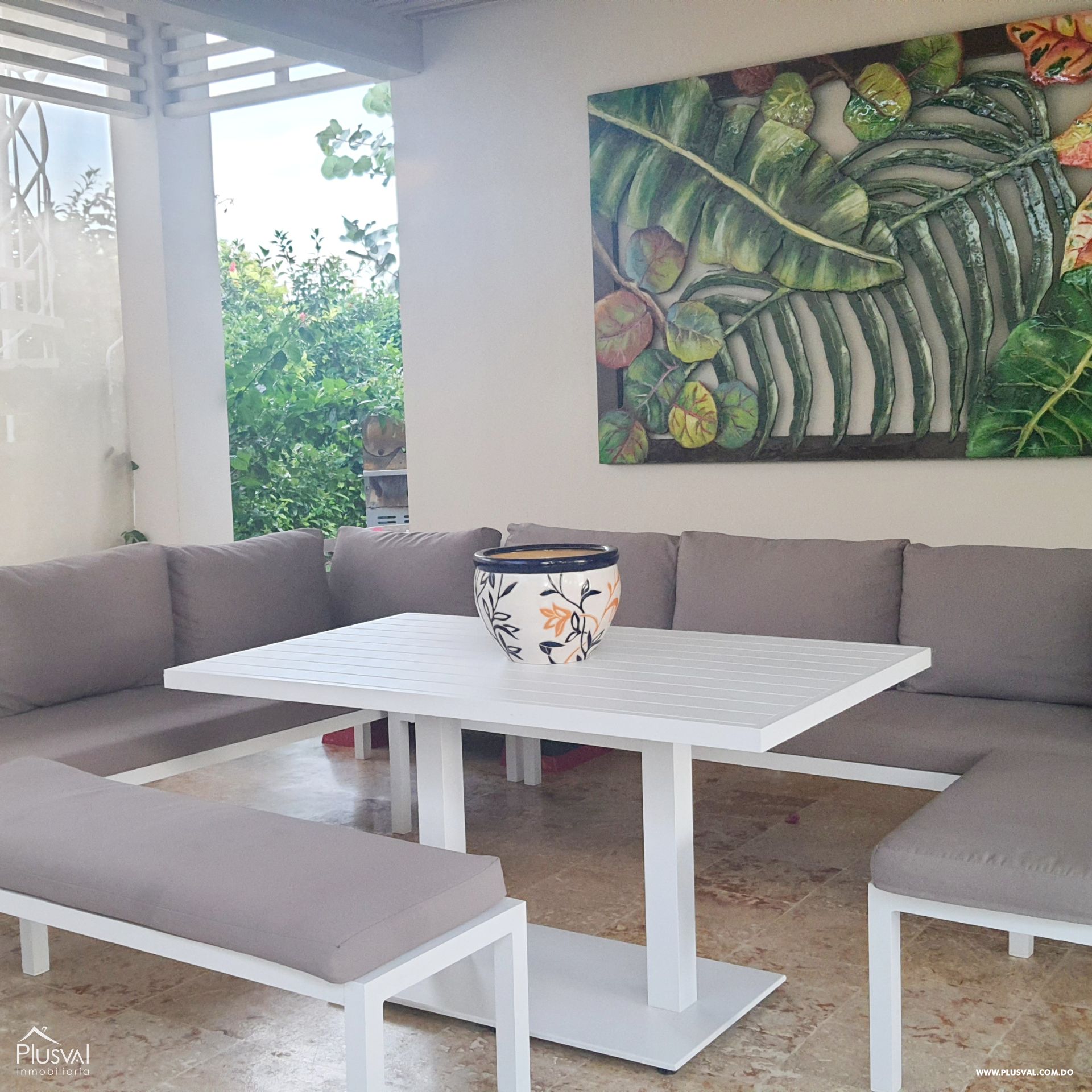 Casa amueblada de 3 habitaciones con jacuzzi, sistema de seguridad y terraza en Venta 406214