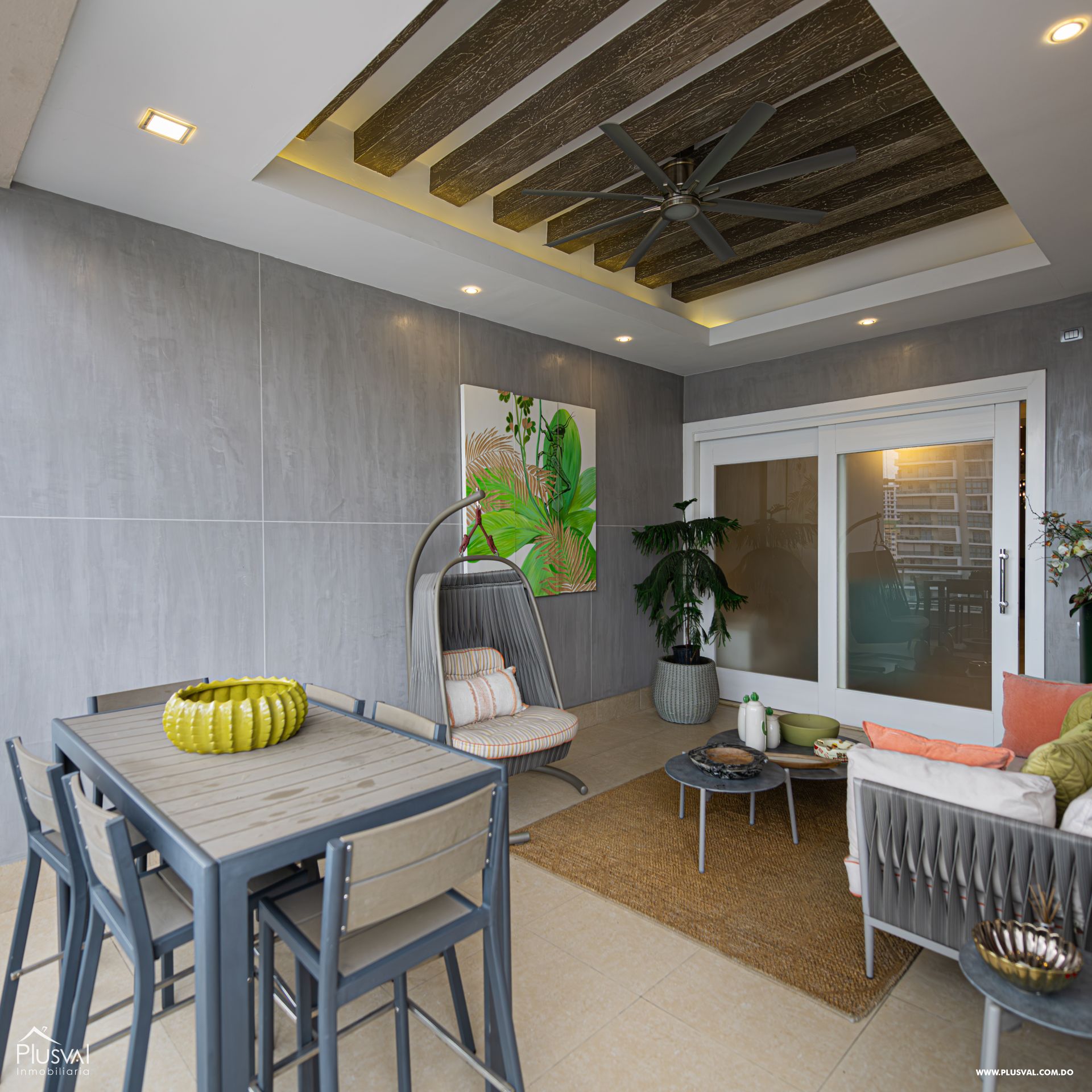 Apartamento Amueblado de Lujo con Terraza y 3 Hab. en Piantini 447271