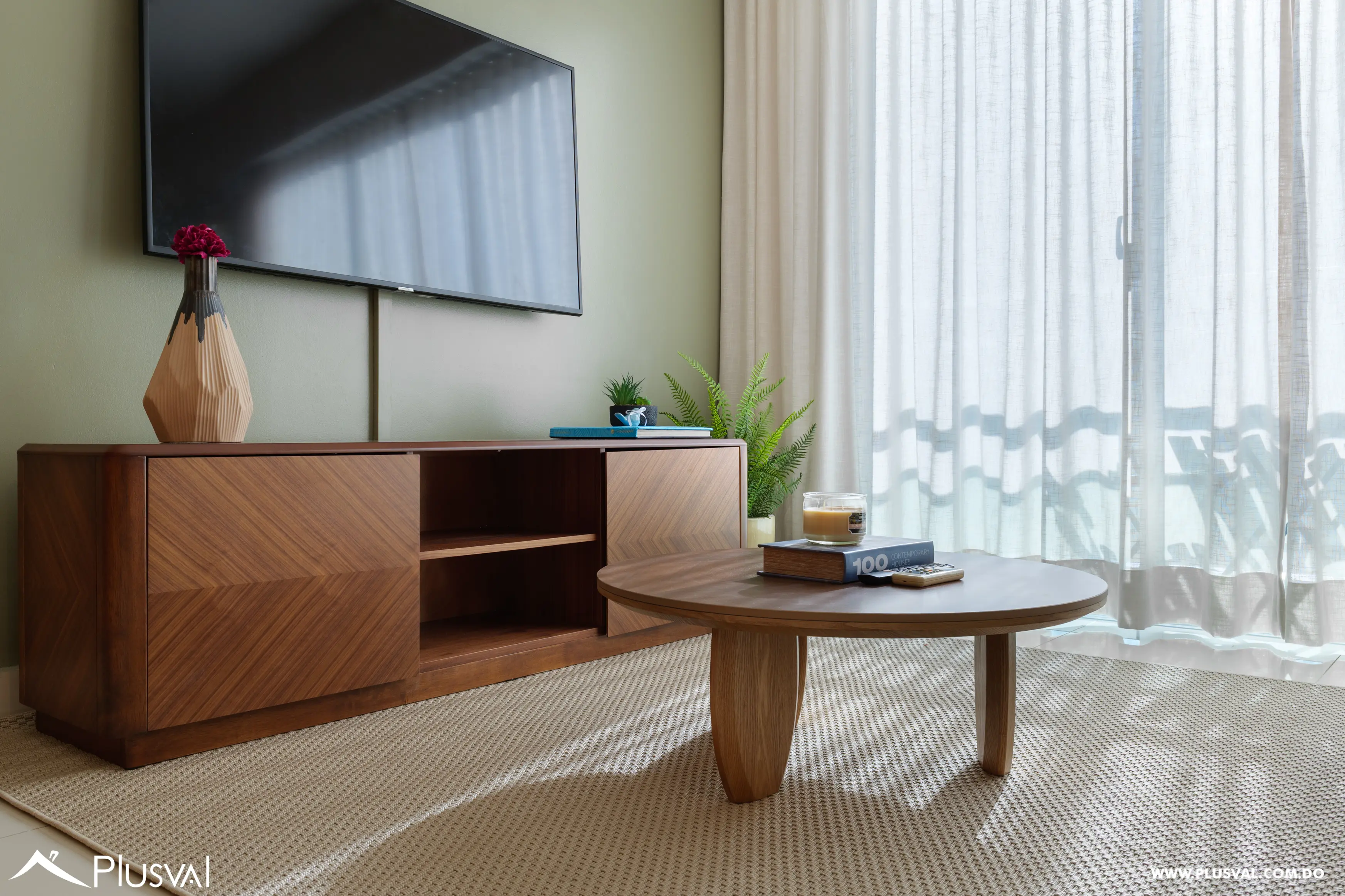 Apartamento de 1 habitación amueblado full en Piantini 517393