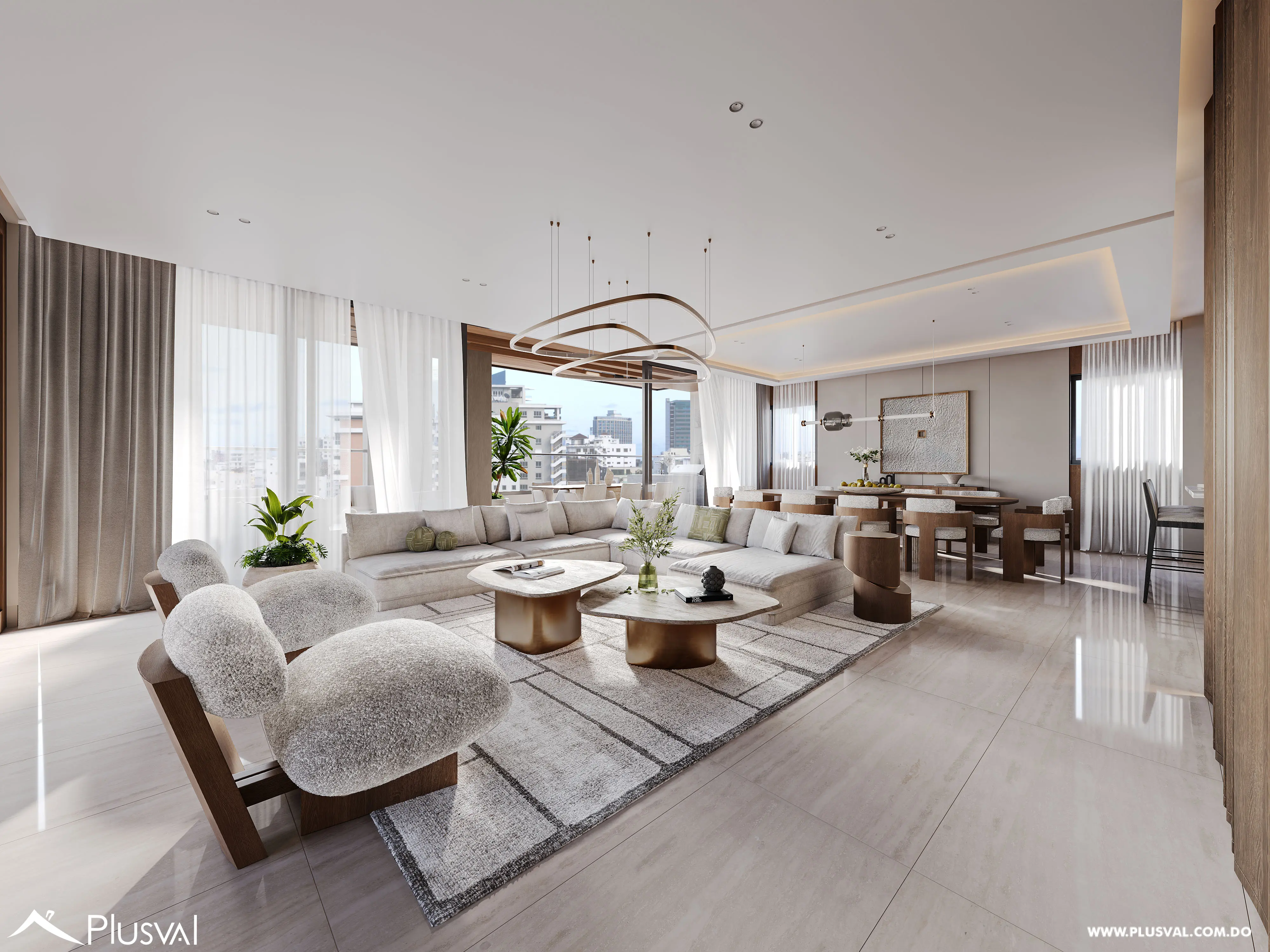 Amplio apartamento en venta en Naco 455884