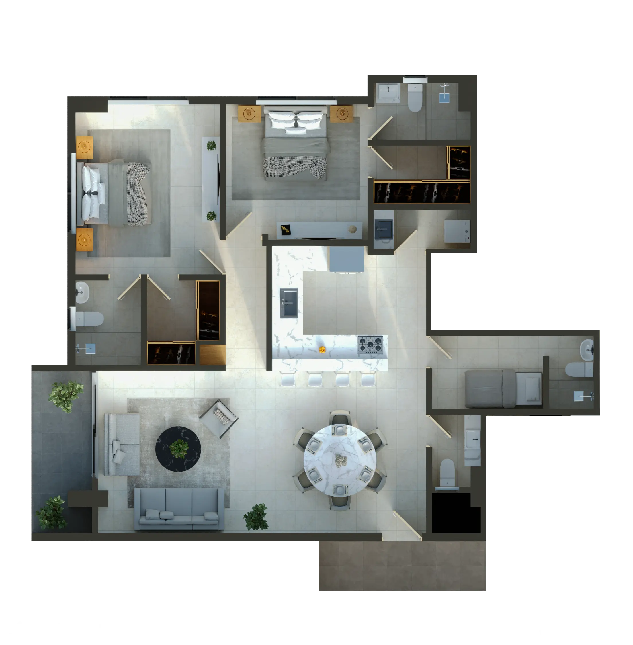 Lujoso apartamento en venta en La Julia 536329