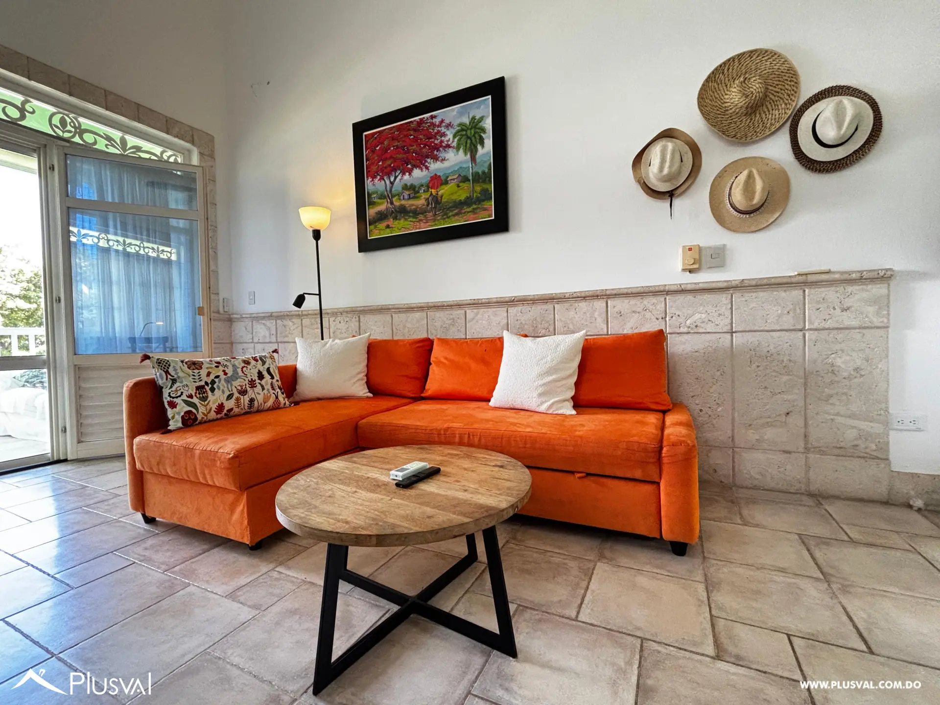 Apartamento con vista al mar y 2 habitaciones en zona privada de Sosúa 451671