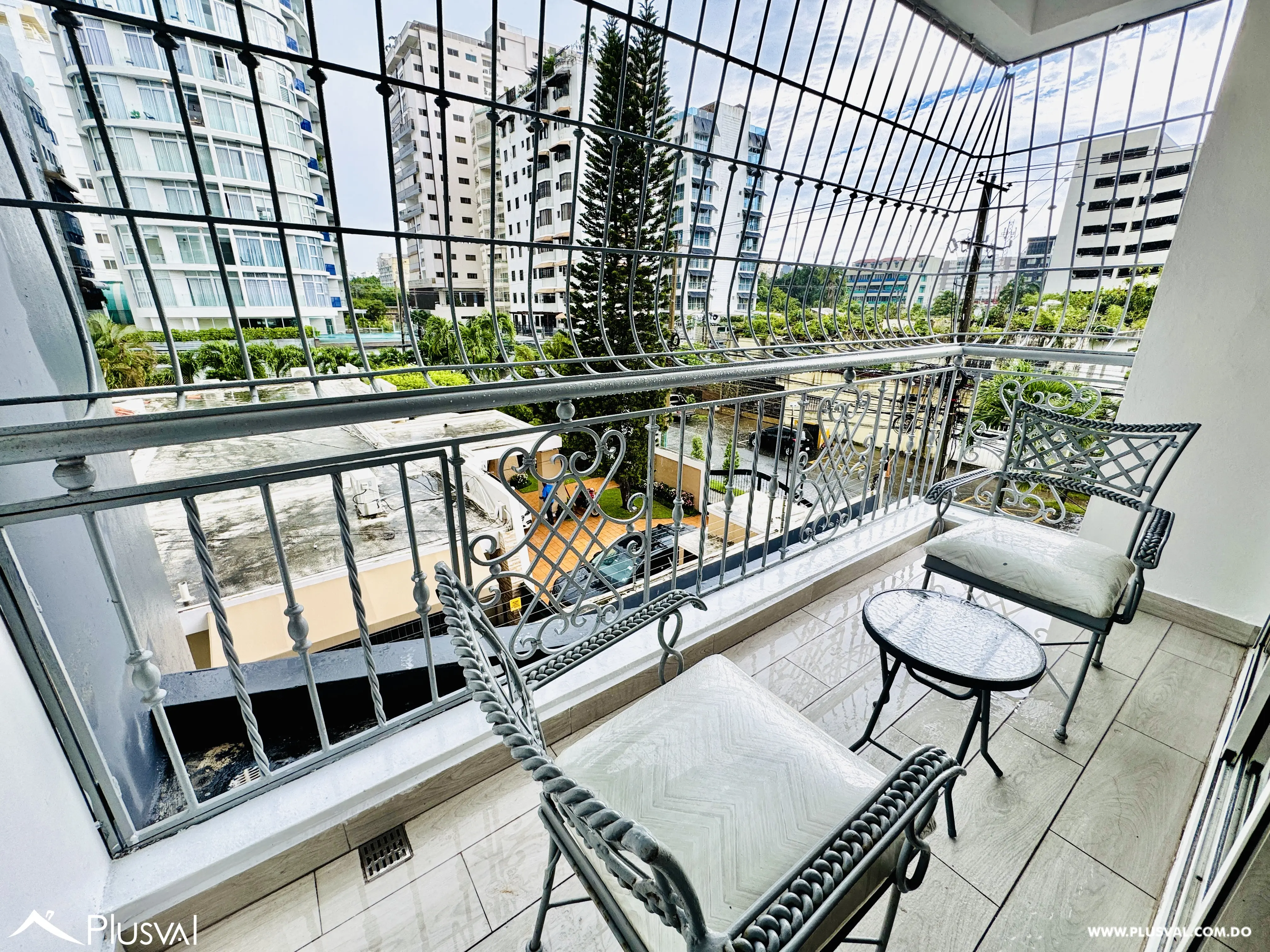 Amplio apartamento clásico en alquiler en Piantini 469307