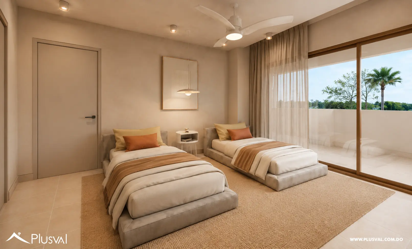 Hermoso apartamento de 3 habitaciones en Golden Lake, Cap Cana. 512623