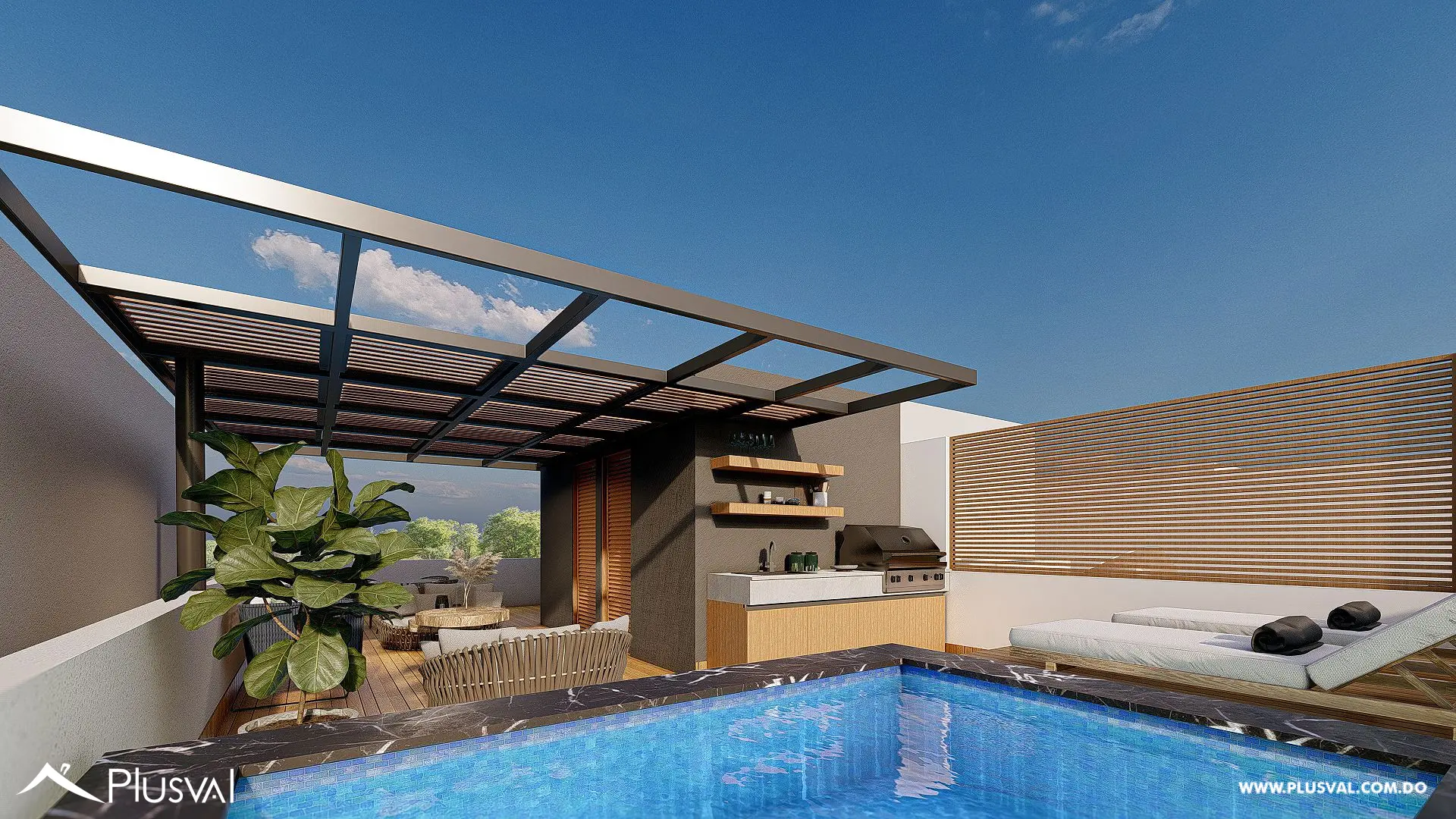 Casa Tipo Townhouse de 2 Habitaciones en Zona Céntrica de PuntaCana 530315