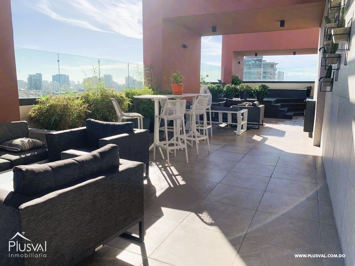 Apartamento de 3 habitaciones en alquiler con línea blanca, en Naco 431385